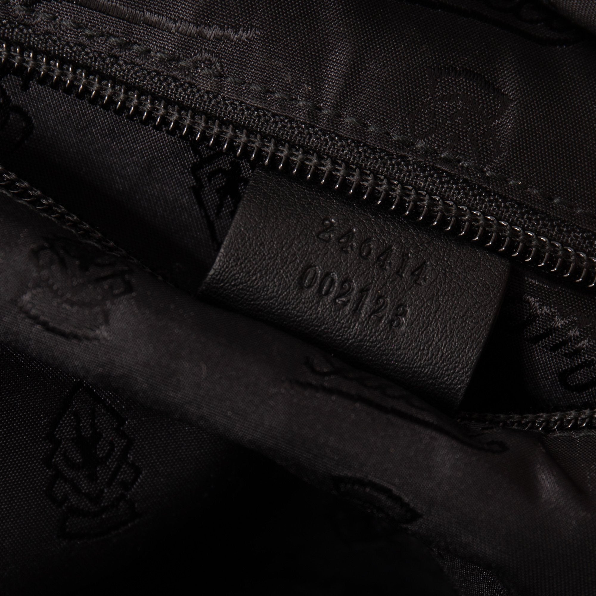 Gucci Black Guccissima Leather Backpack