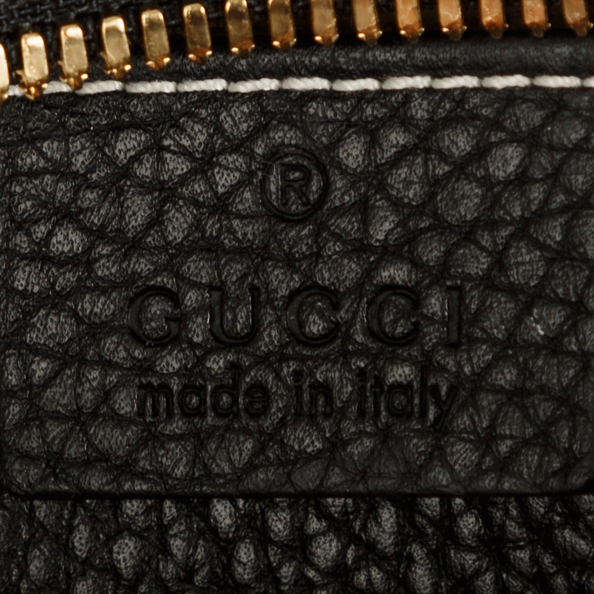 Gucci Black Leather Small Soho Disco Bag w/ Box