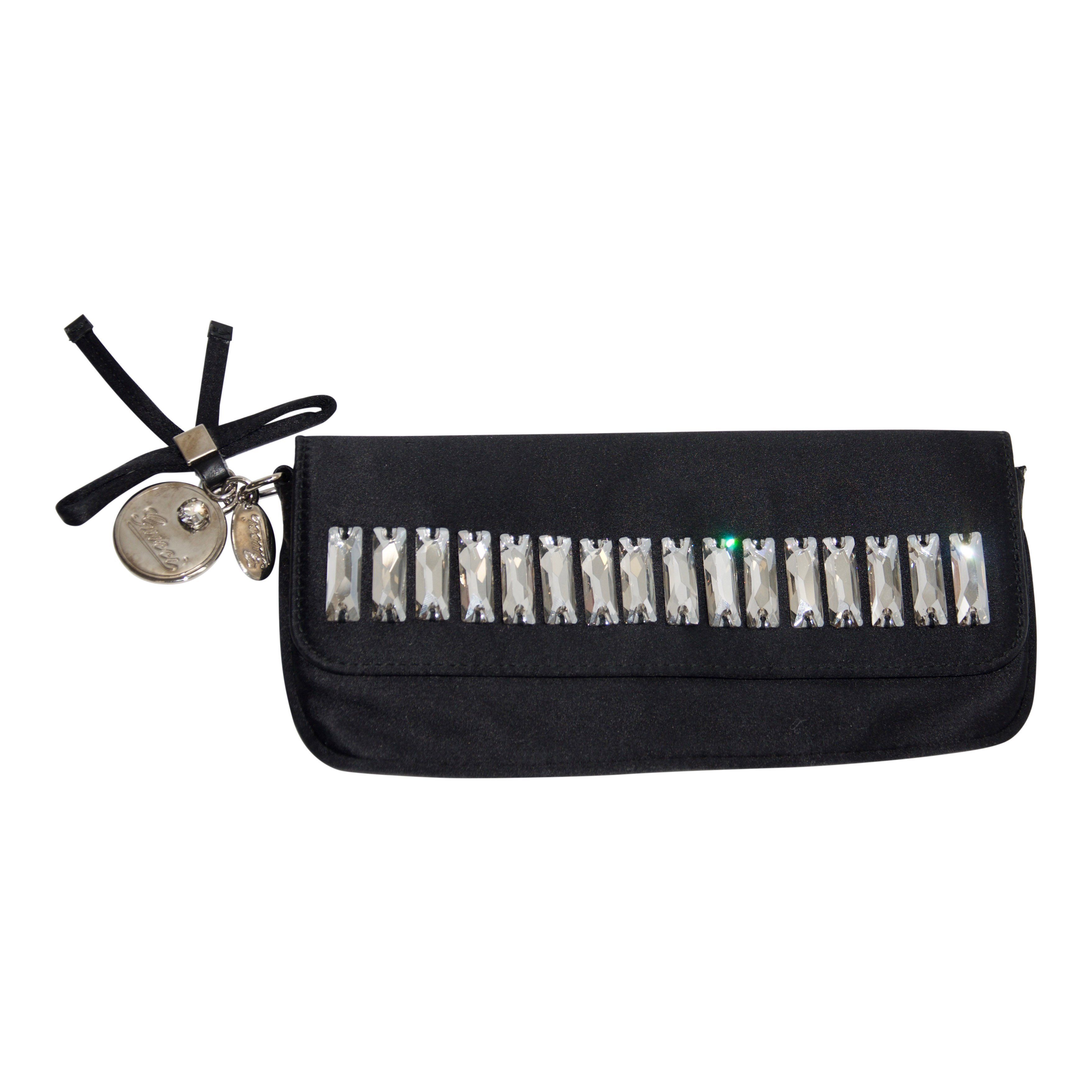 Gucci Black Moonlight Evening Clutch