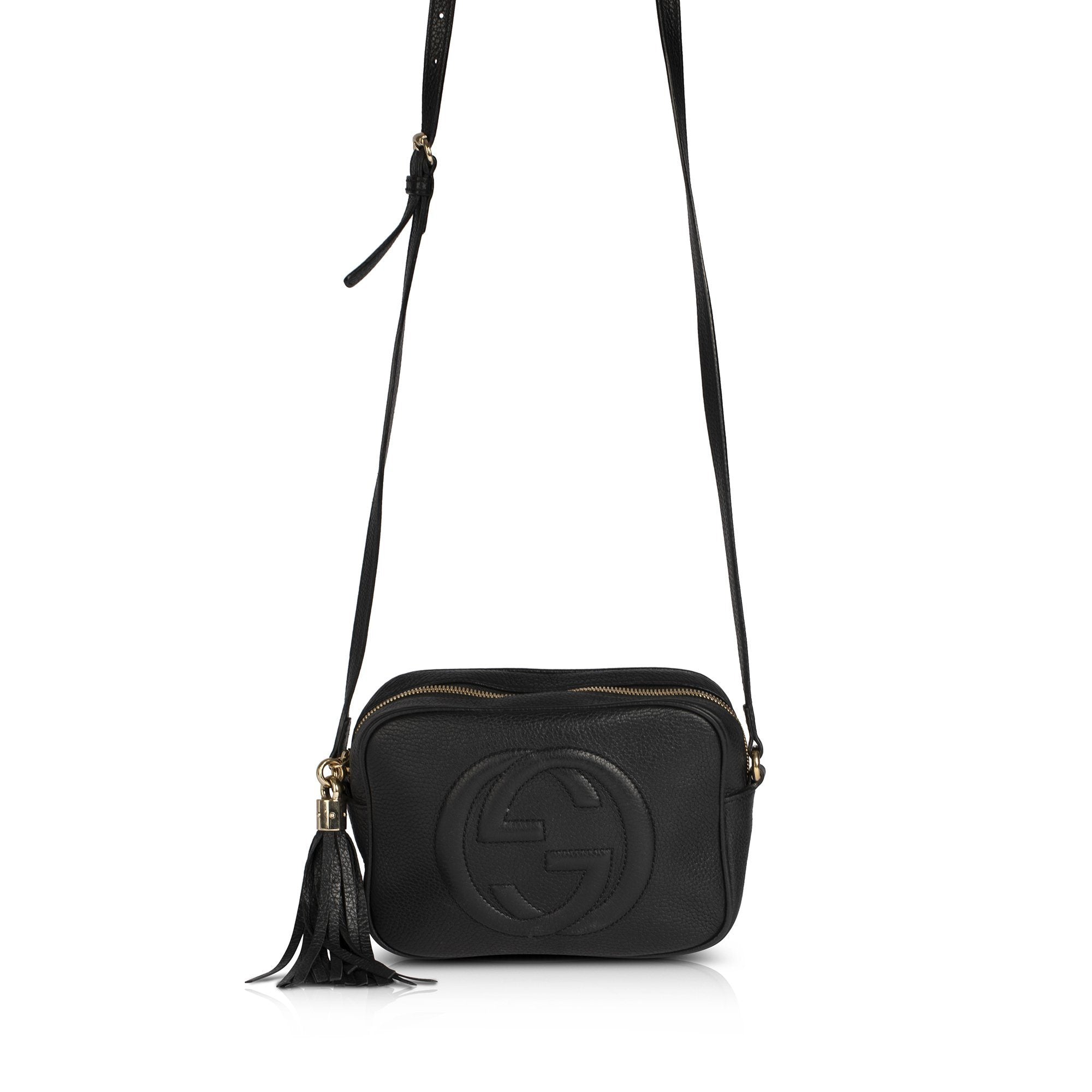 Gucci Black Soho Disco Crossbody Bag