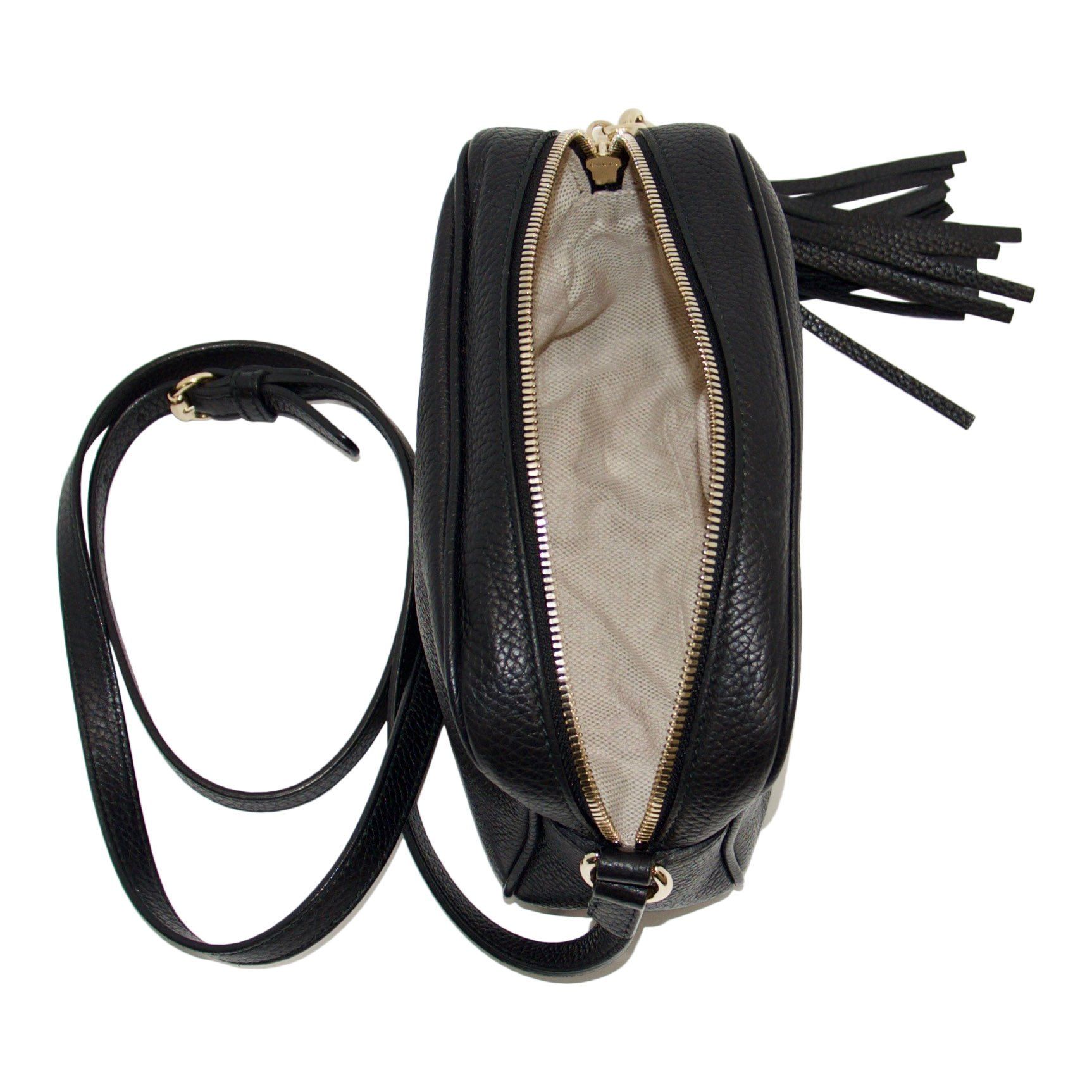 Gucci Black Soho Disco Crossbody Bag