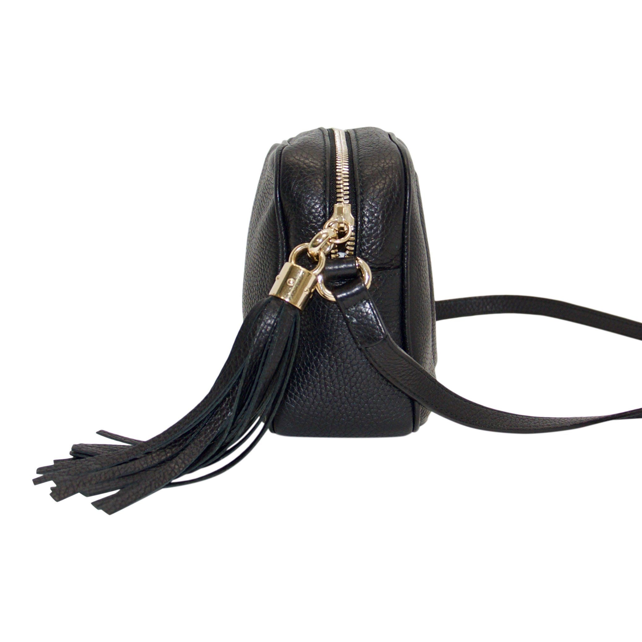 Gucci Black Soho Disco Crossbody Bag