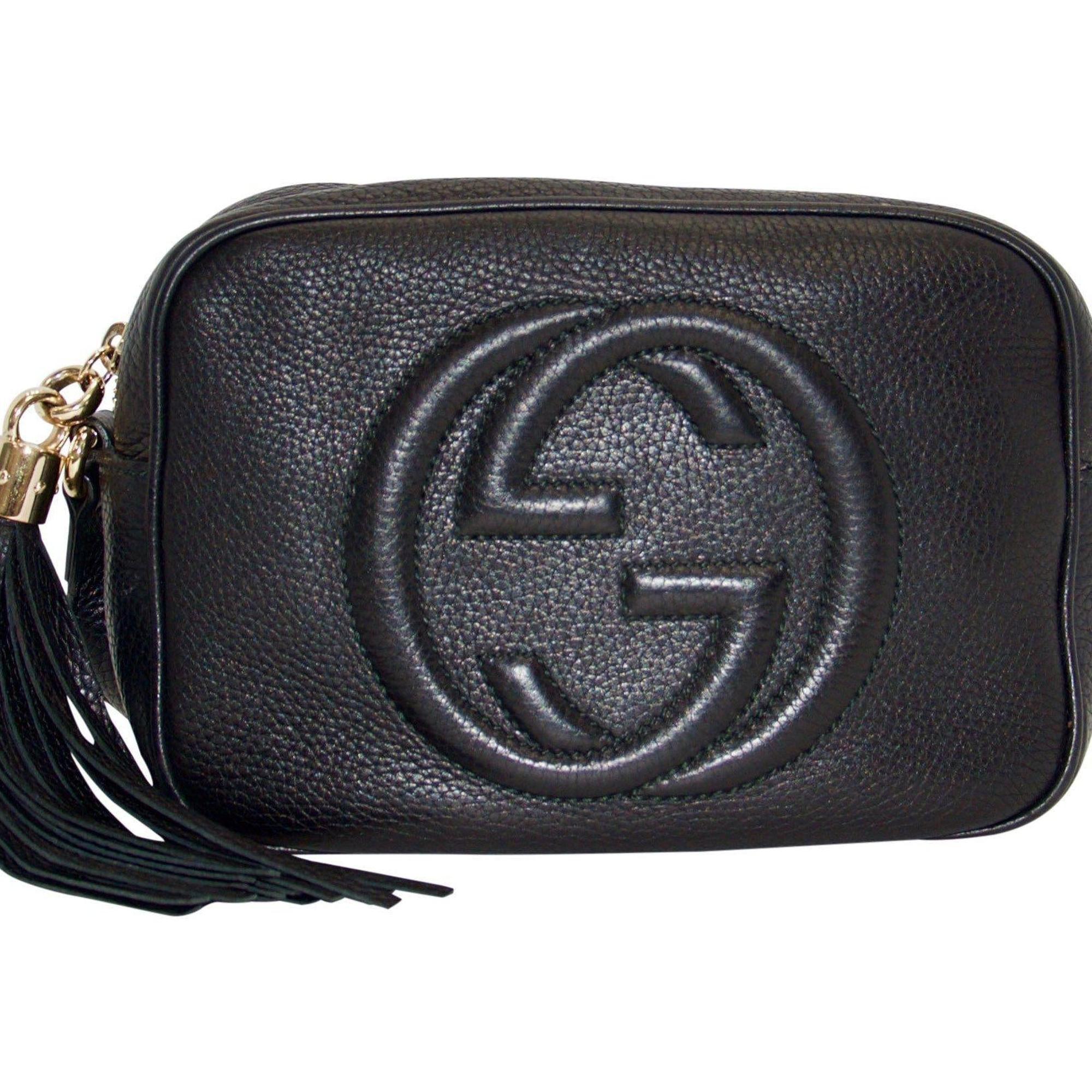 Gucci Black Soho Disco Crossbody Bag