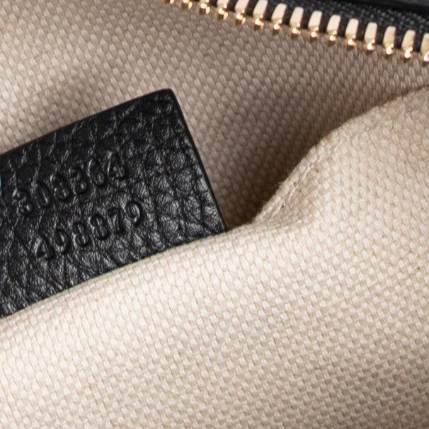 Gucci Black Soho Small Leather Disco Bag w/ Box