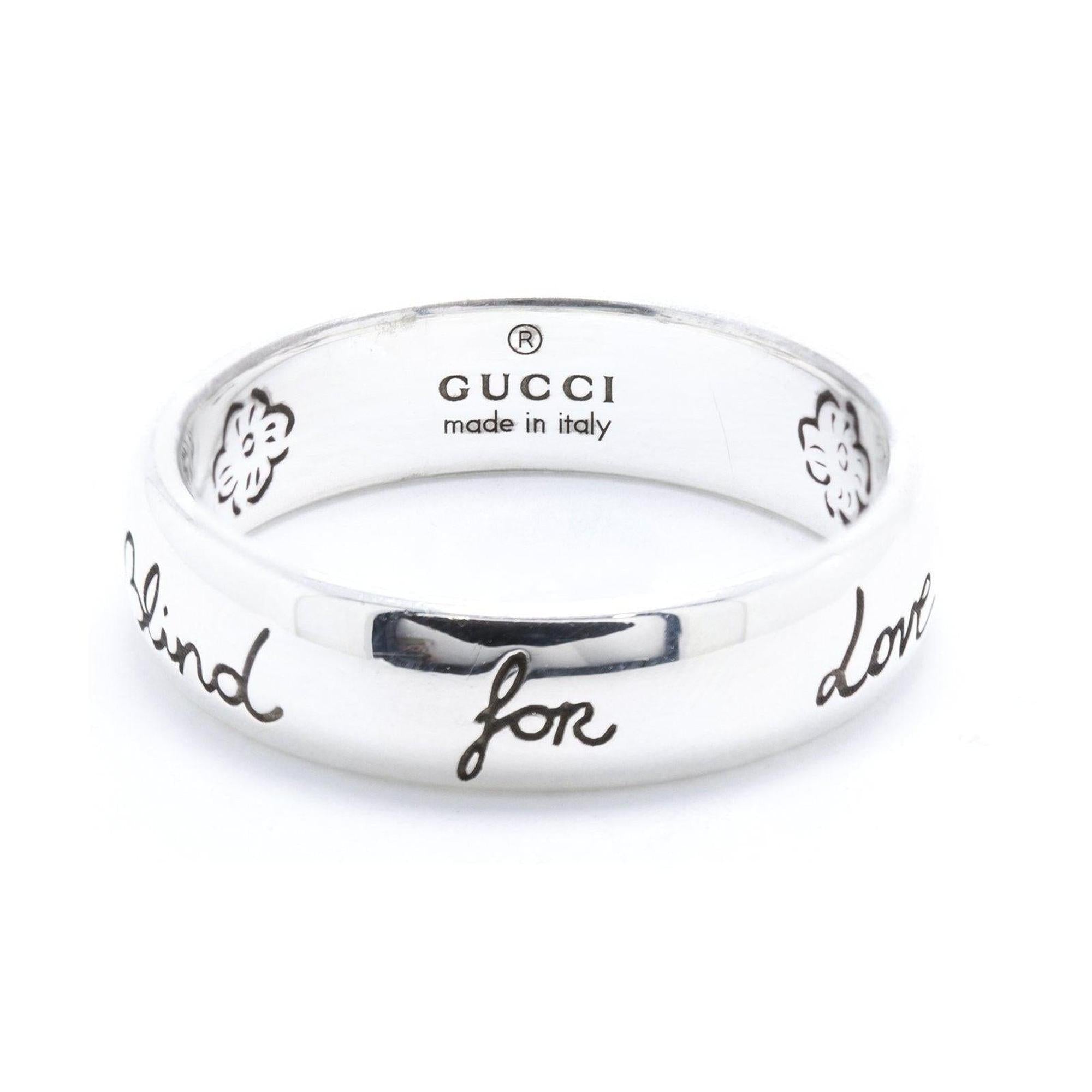 Gucci "Blind for Love" Ring