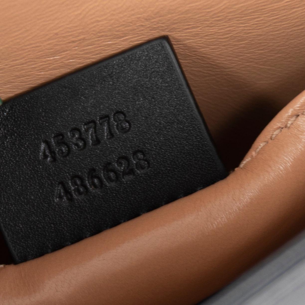 Gucci Broadway Pearly Bee Shoulder Bag w/ Box