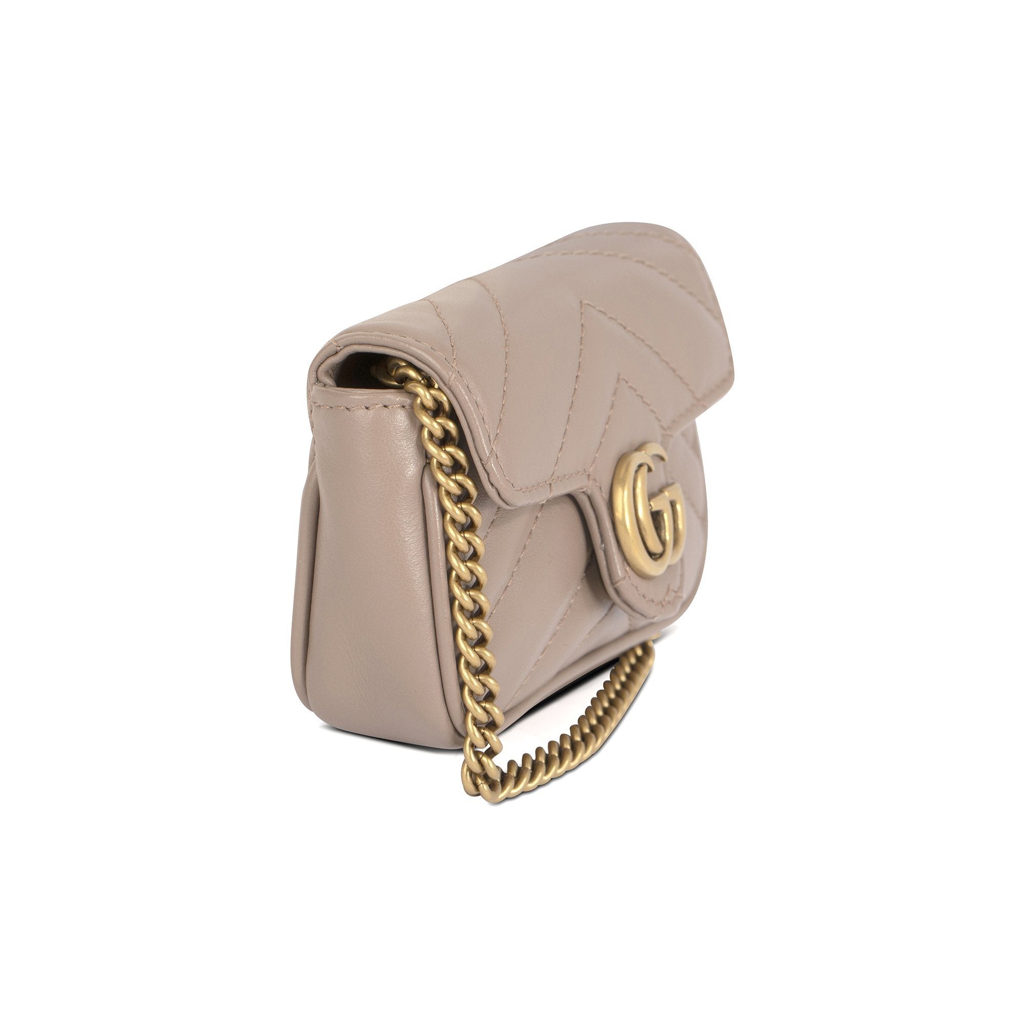 Gucci COIN PURSE GG Marmont Matelasse w/ Box