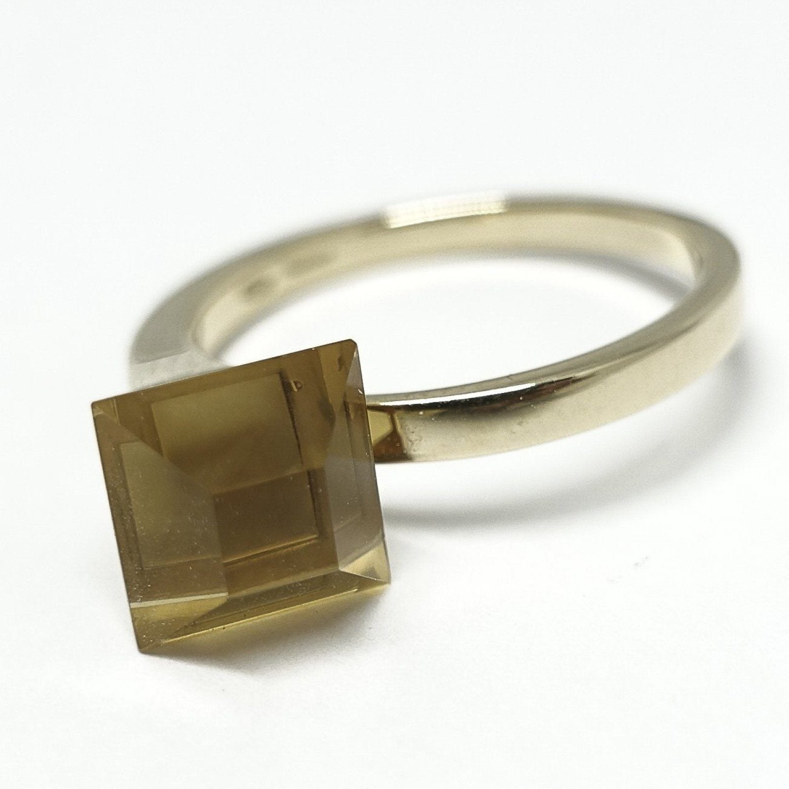 Gucci Chiodo Ring with Citrine