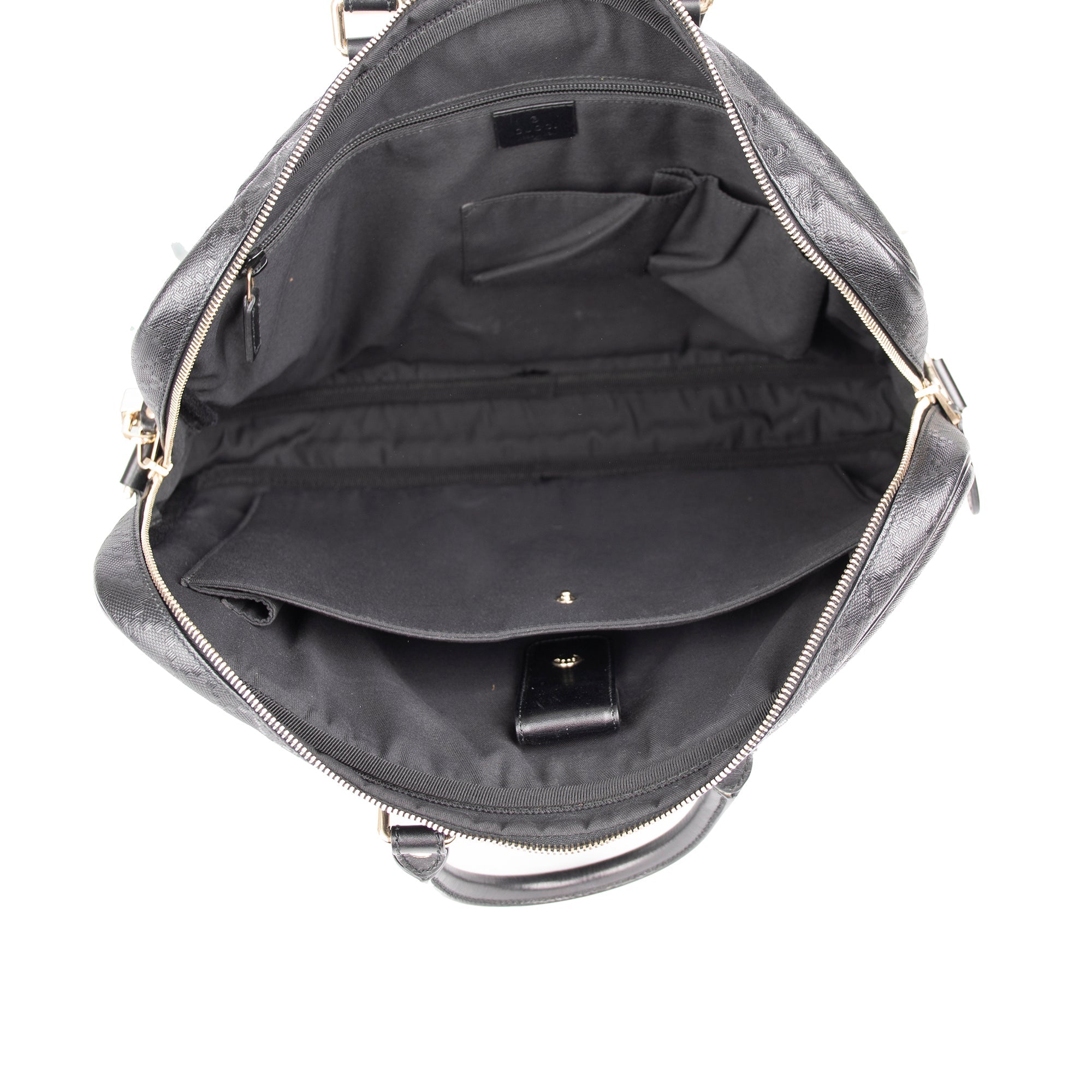 Gucci Diamante Leather Briefcase