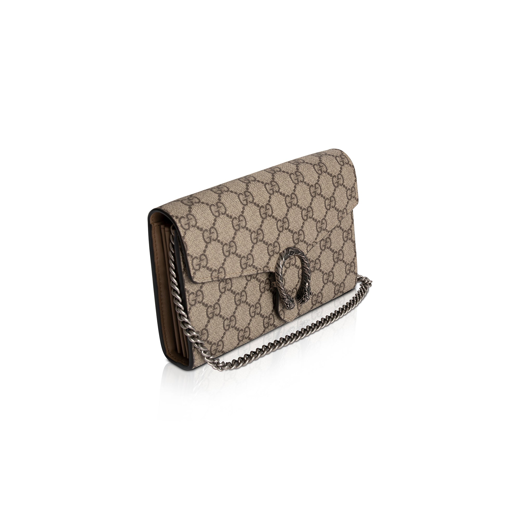 Gucci Dionysus GG Supreme Wallet on Chain