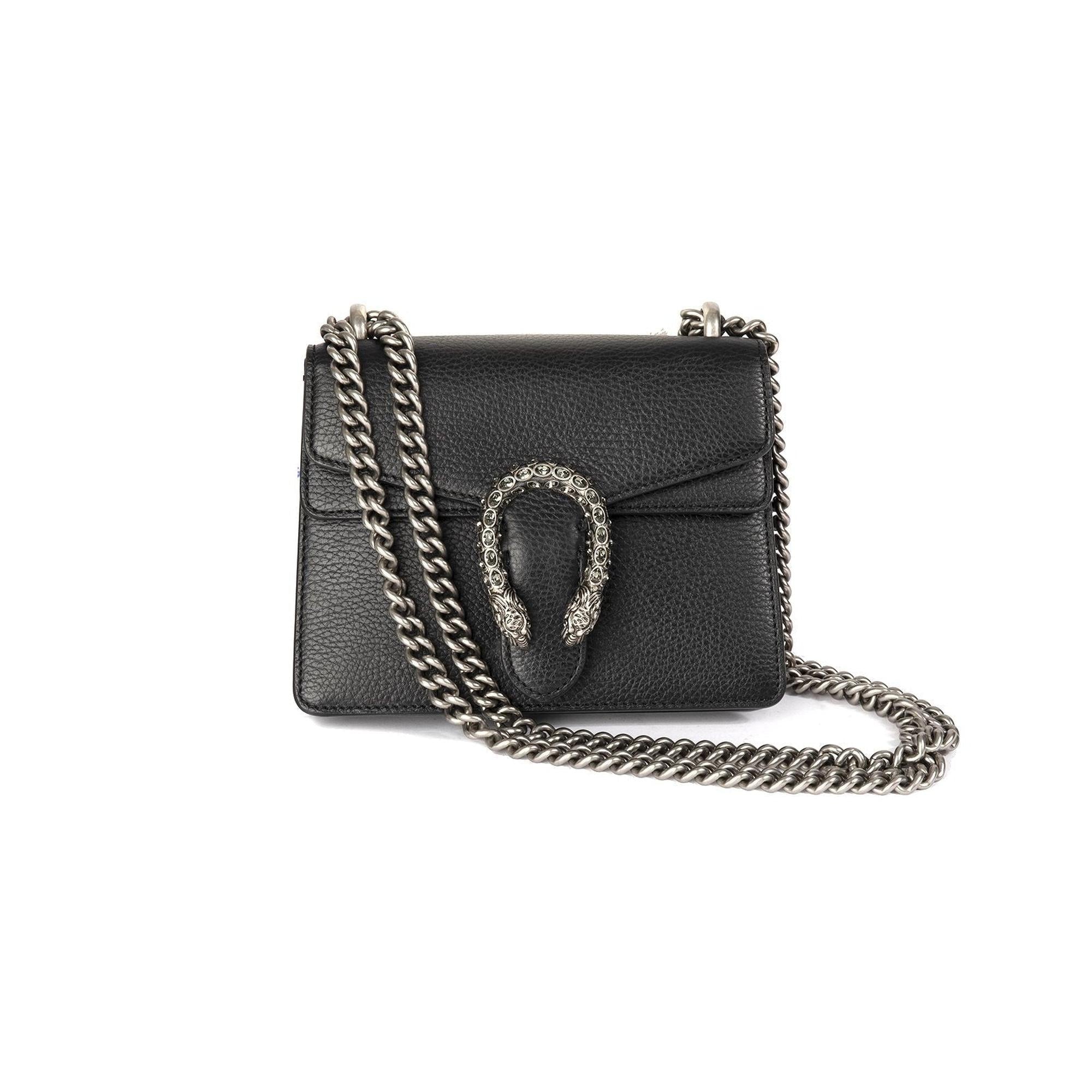 Gucci Dionysus Leather Mini Bag w/ Box