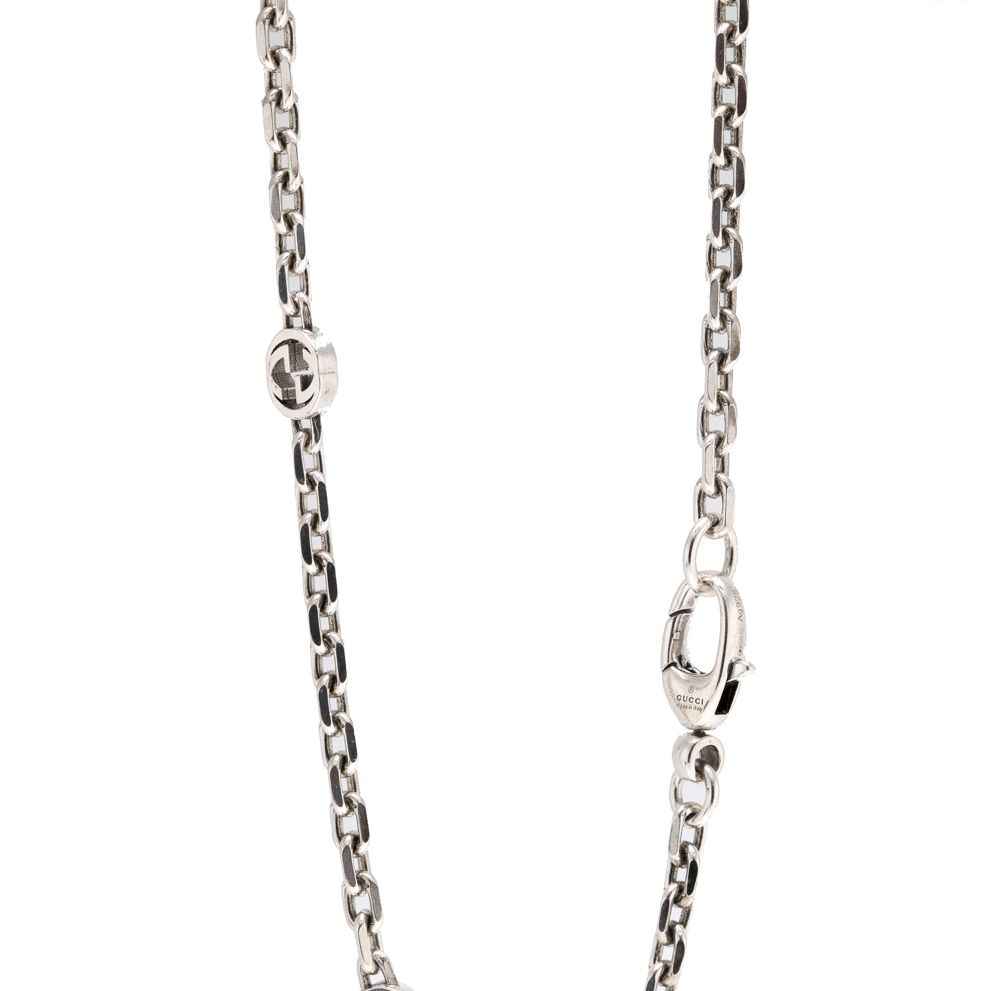 Gucci Double G Pendant Necklace w/ Box