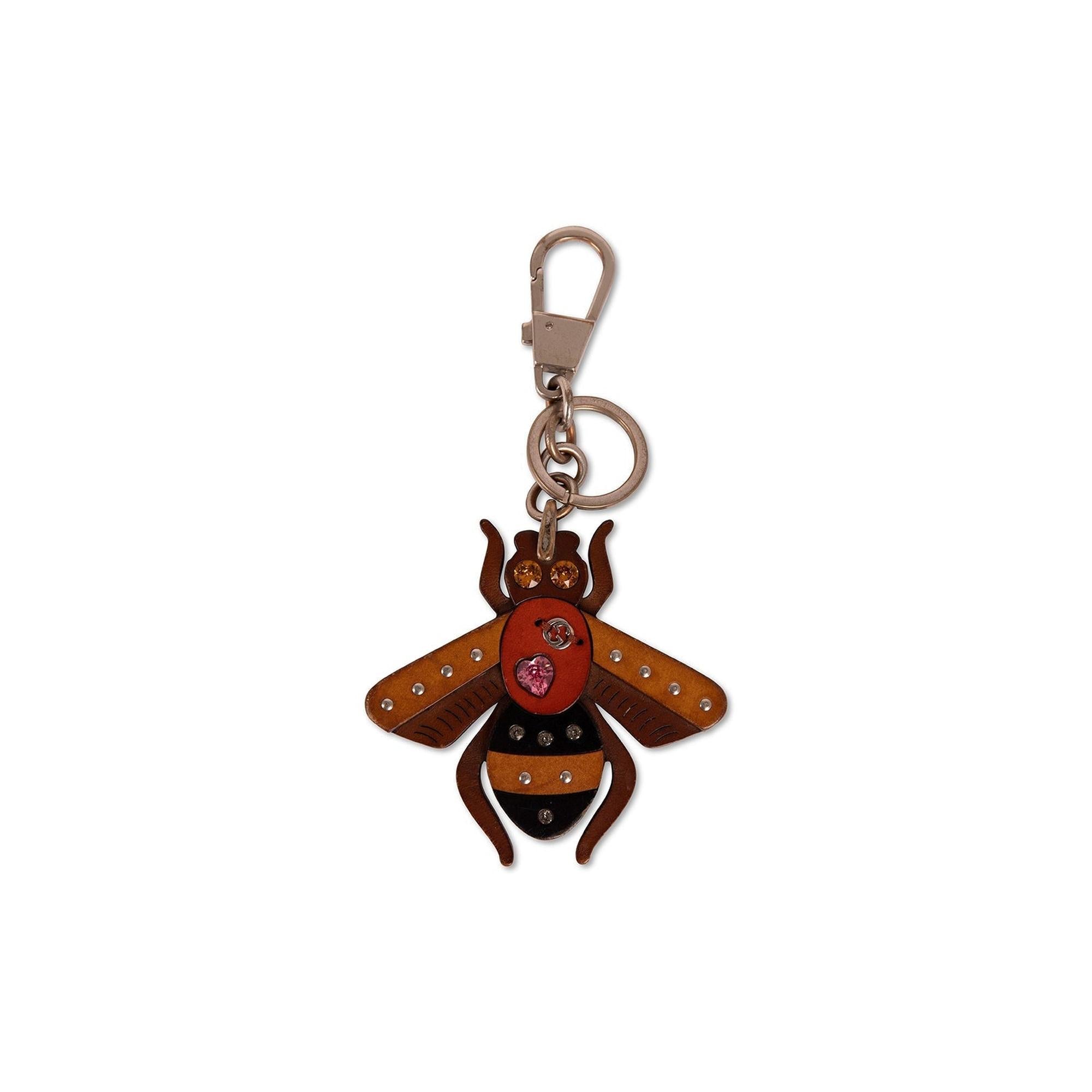 Gucci Embellished Bee Bag Charm