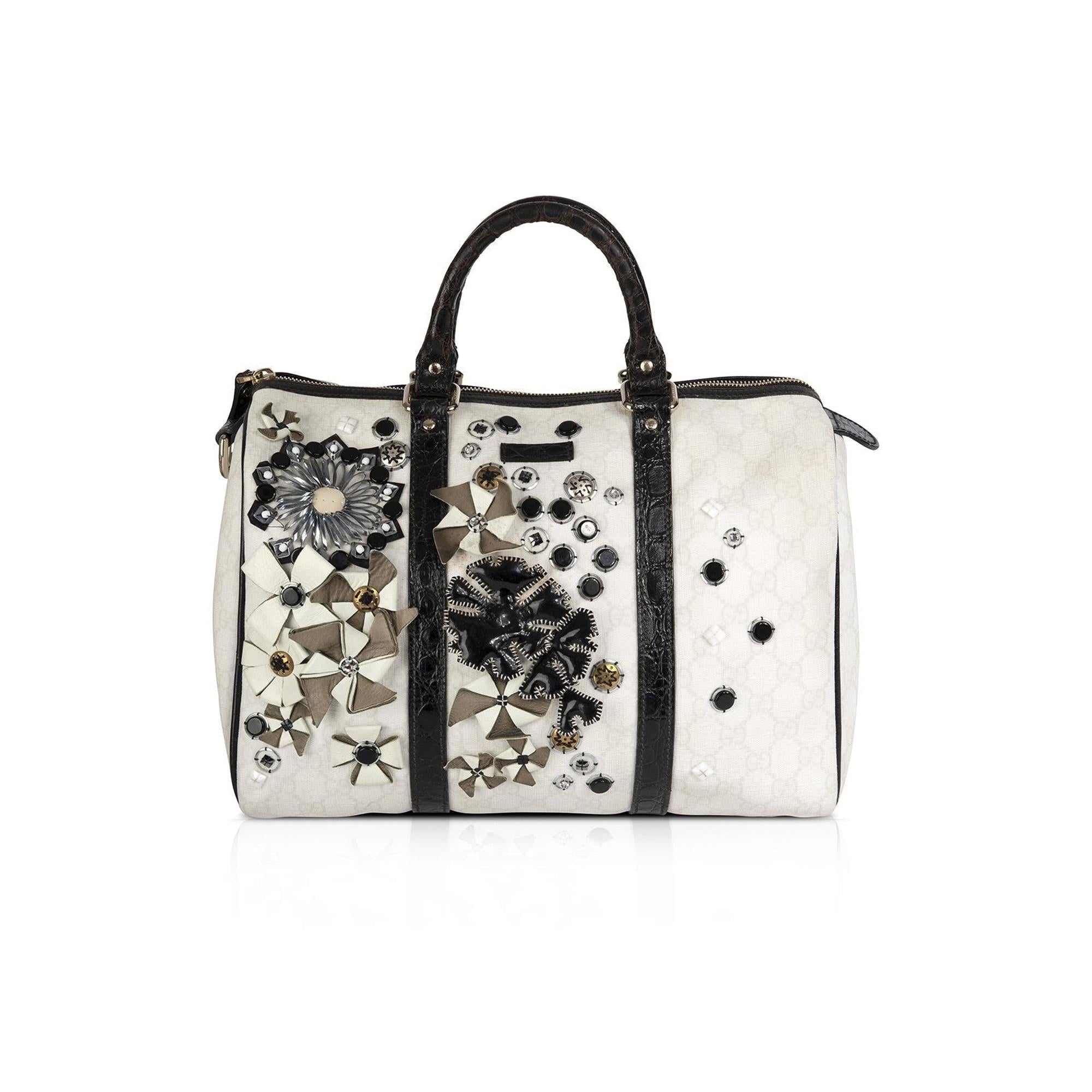 Gucci Embellished Medium Joy Boston Bag