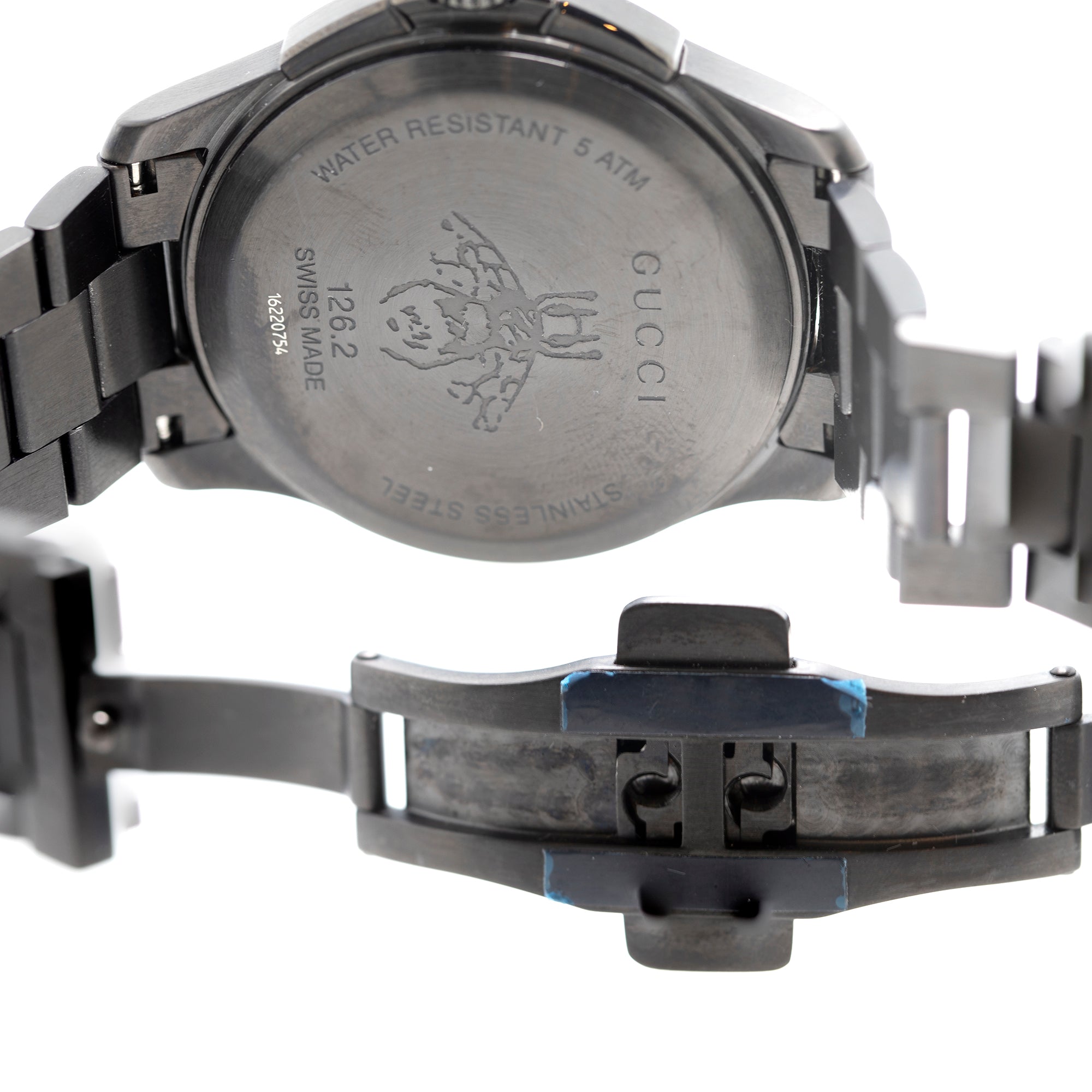 Gucci G-Timeless 44 mm Chronograph Watch w/ Box & Papers