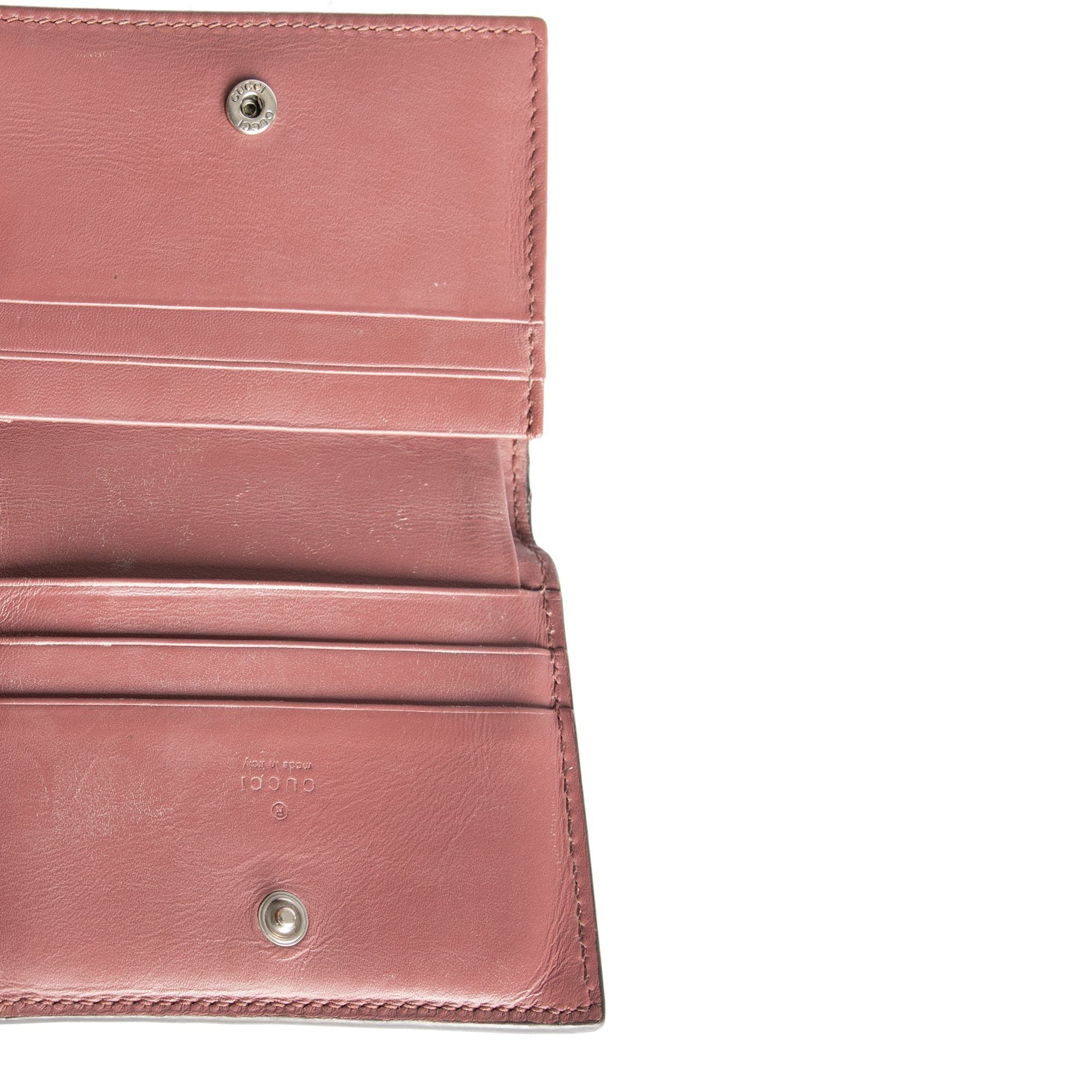 Gucci GG Blooms Card Case Wallet