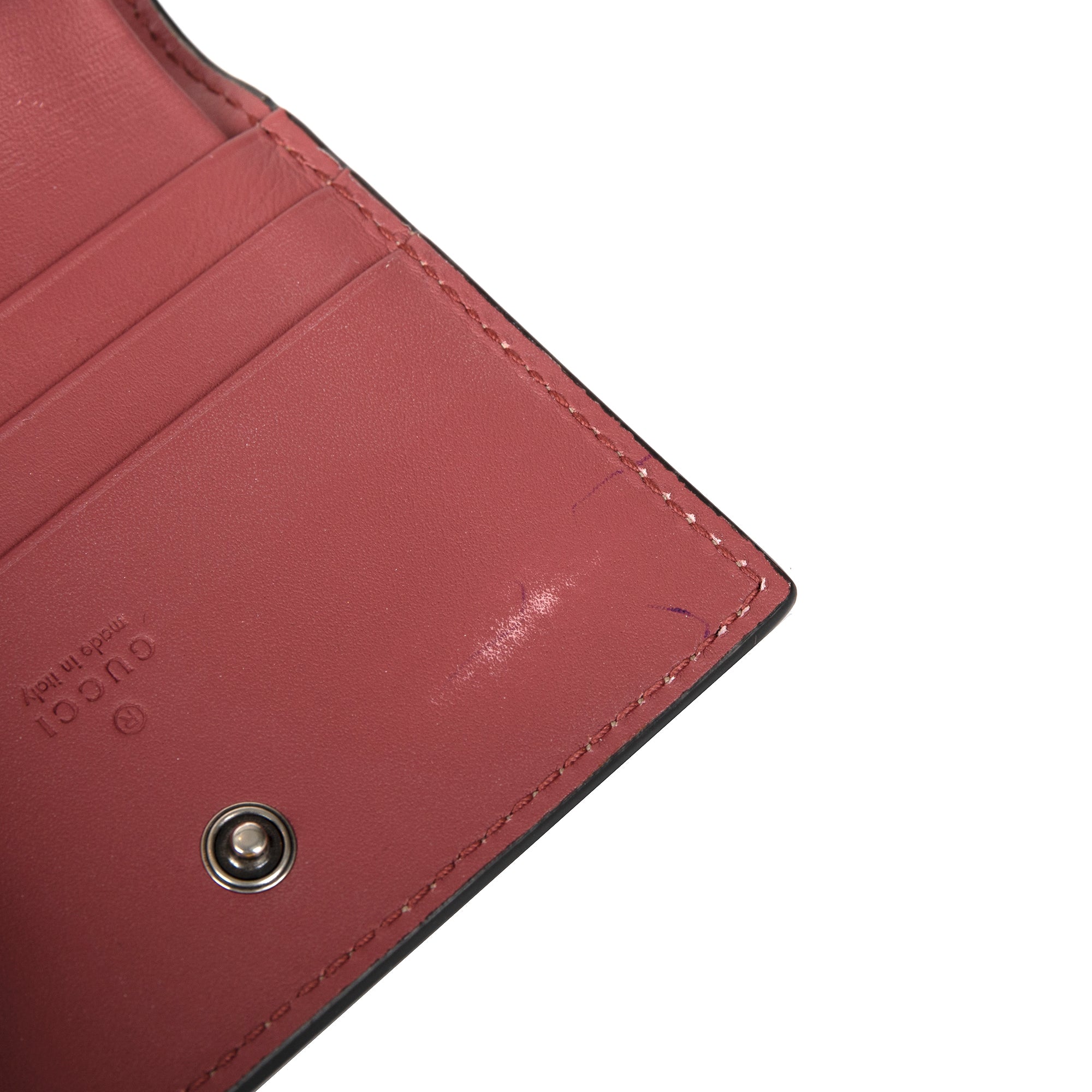 Gucci GG Blooms Card Case Wallet