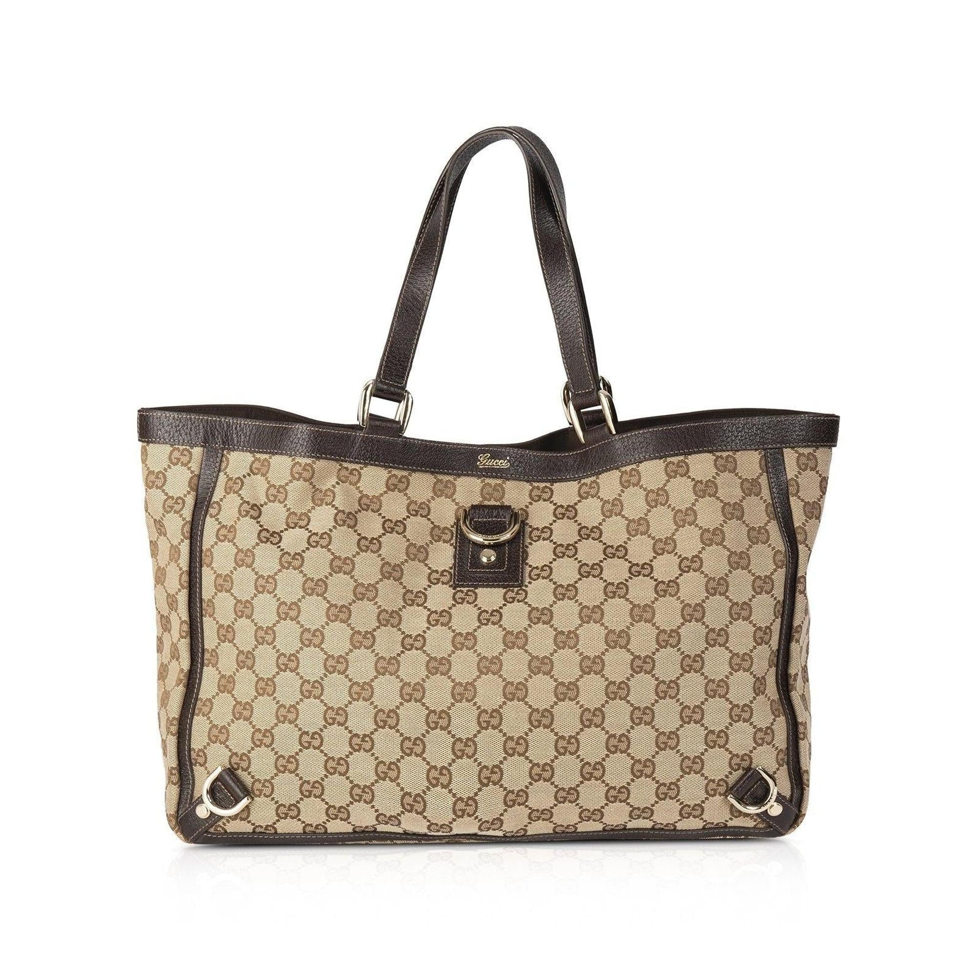 Gucci GG Canvas Abbey D Ring Tote