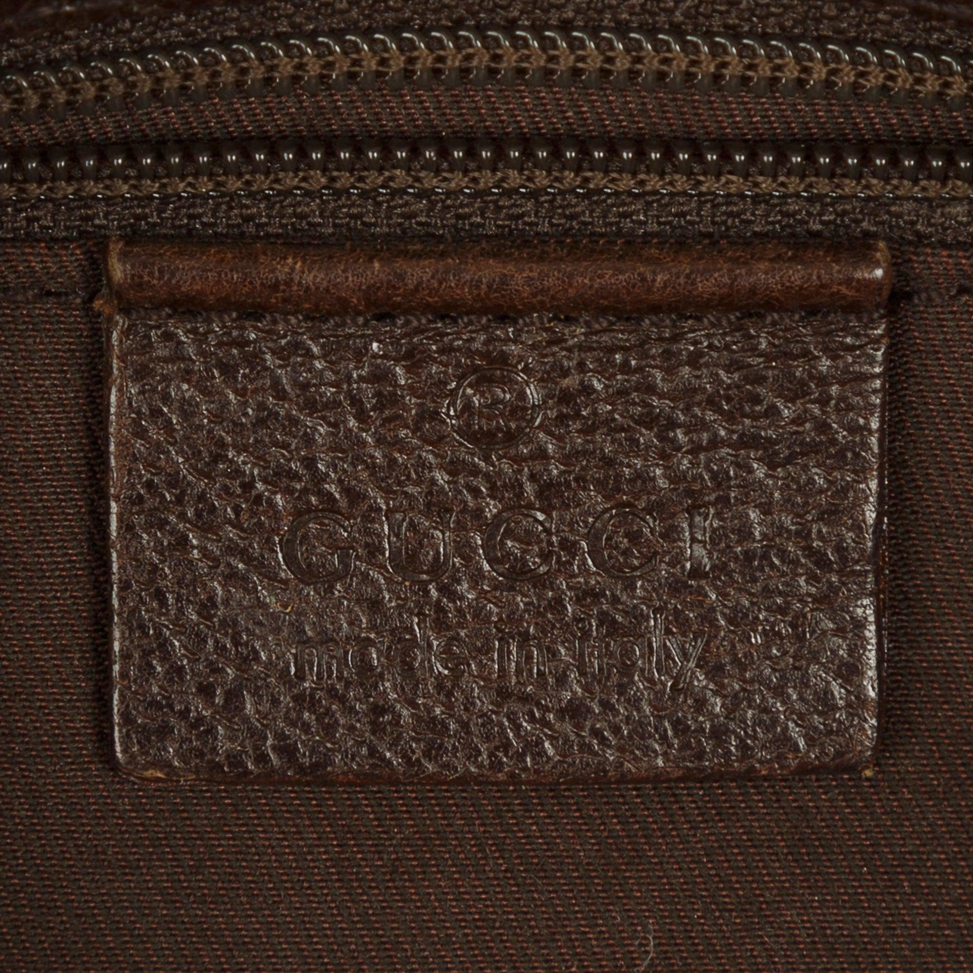 Gucci GG Canvas Buckle Waist Bag