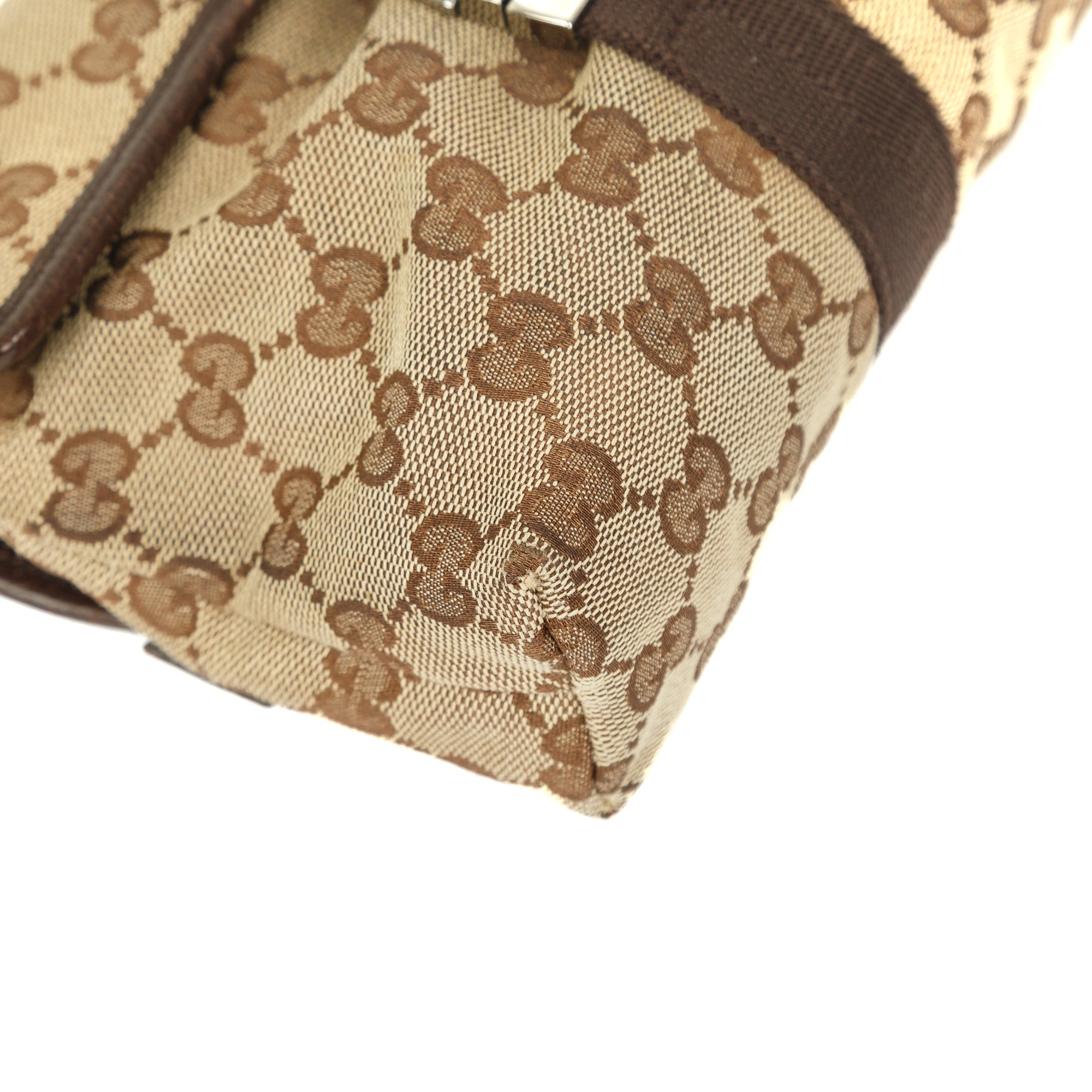 Gucci GG Canvas Buckle Waist Bag