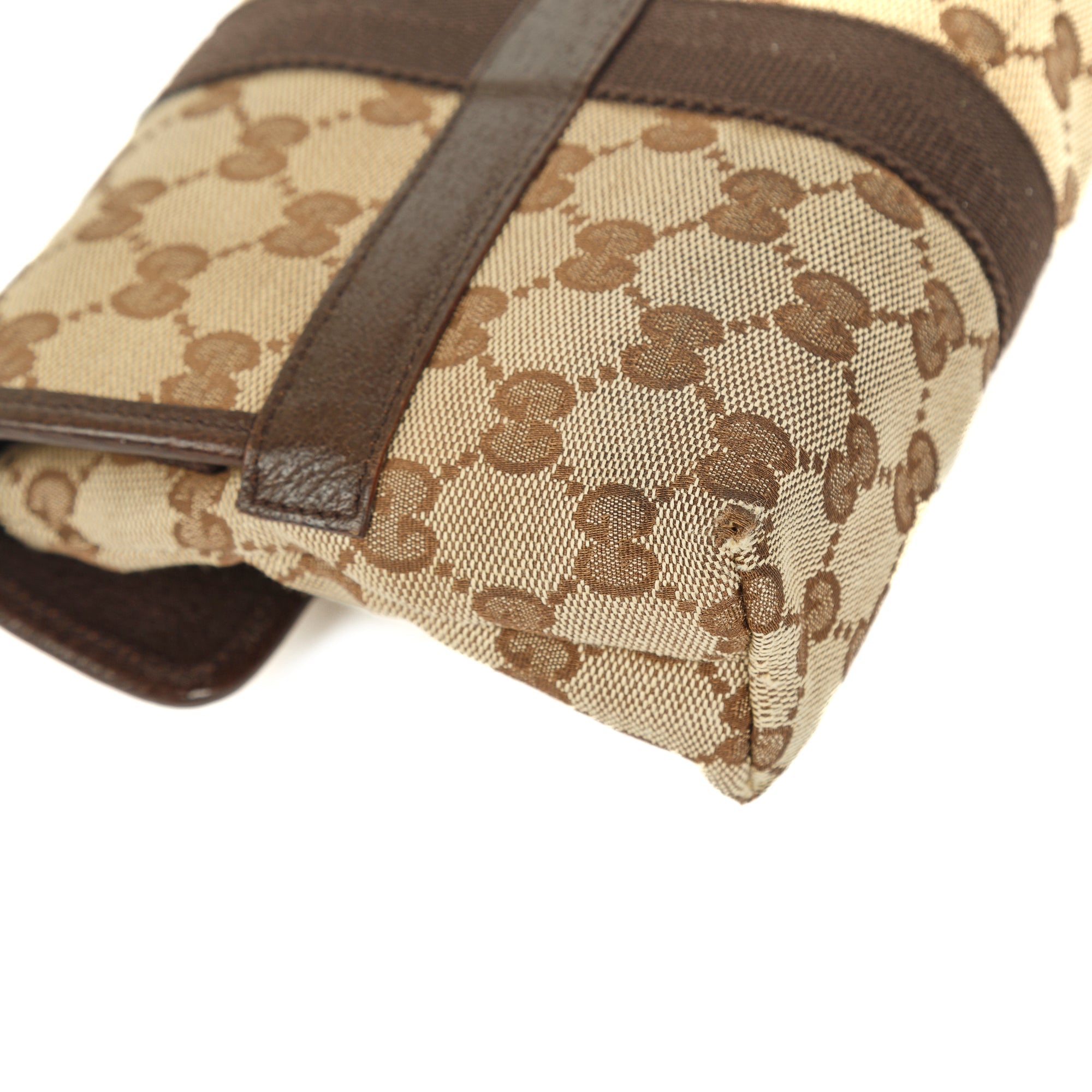 Gucci GG Canvas Buckle Waist Bag