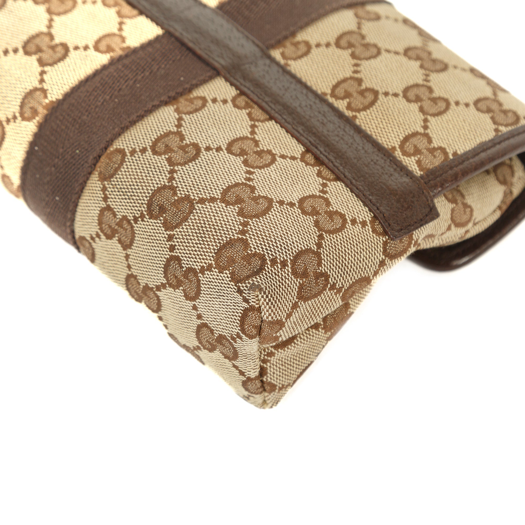 Gucci GG Canvas Buckle Waist Bag