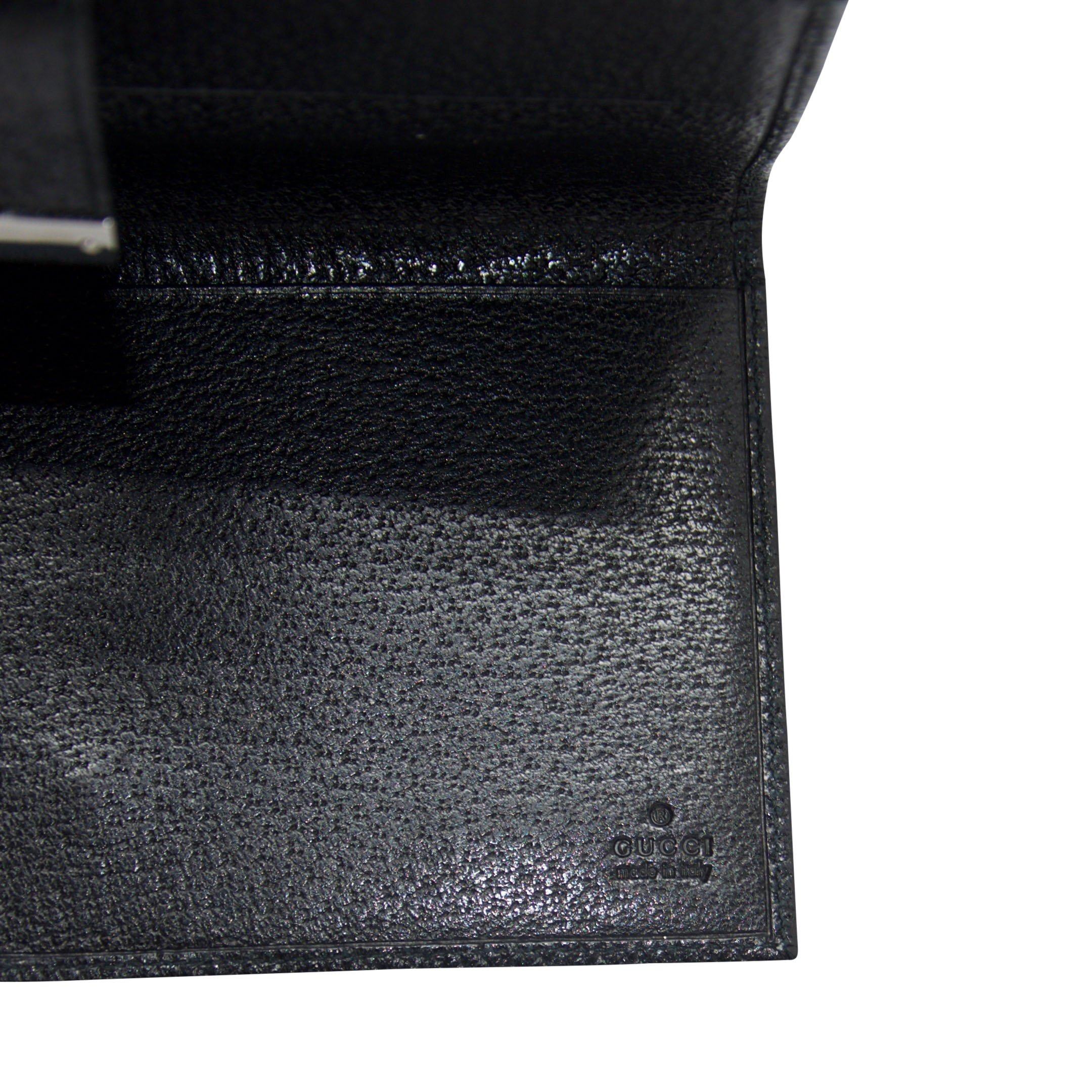 Gucci GG Canvas Checkbook Cover