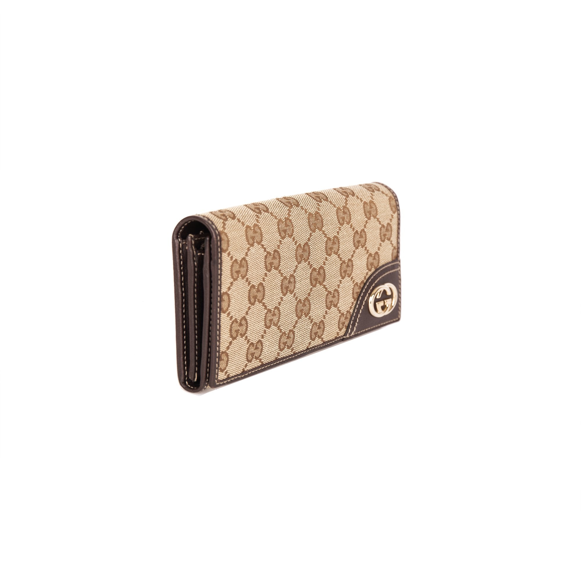 Gucci GG Canvas Continental Wallet