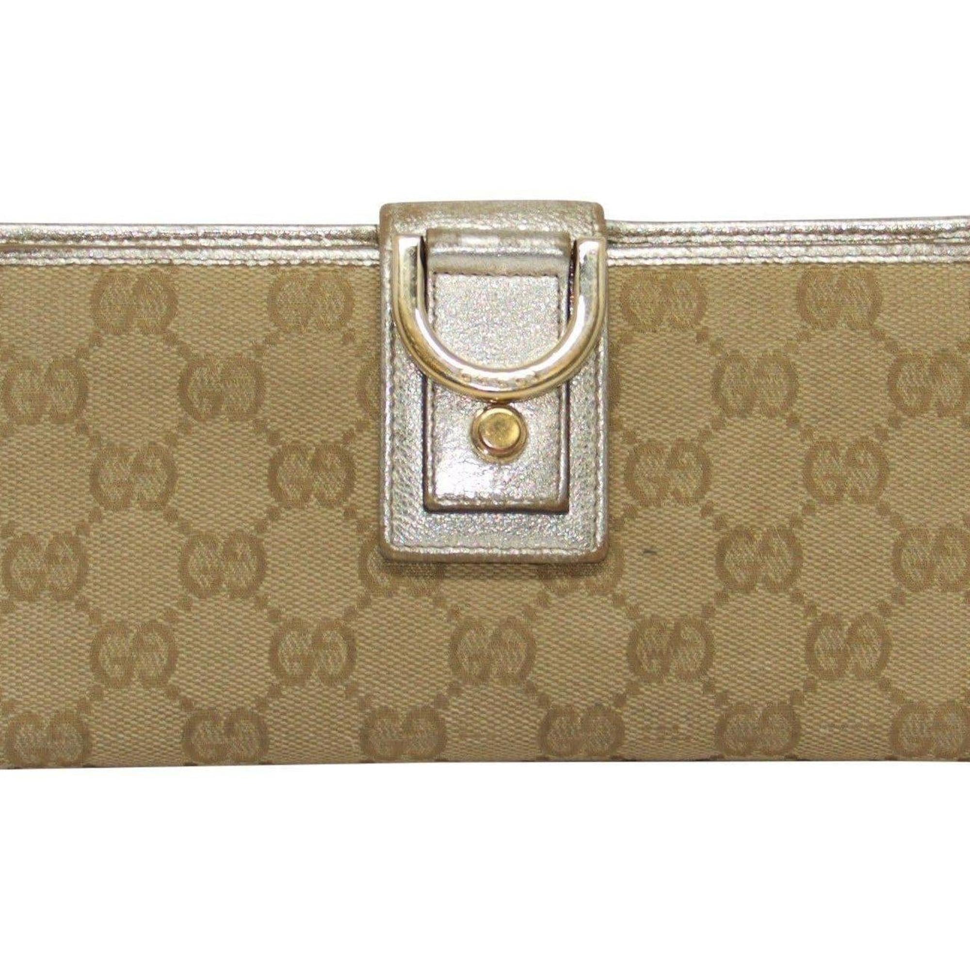 Gucci GG Canvas Continental Wallet