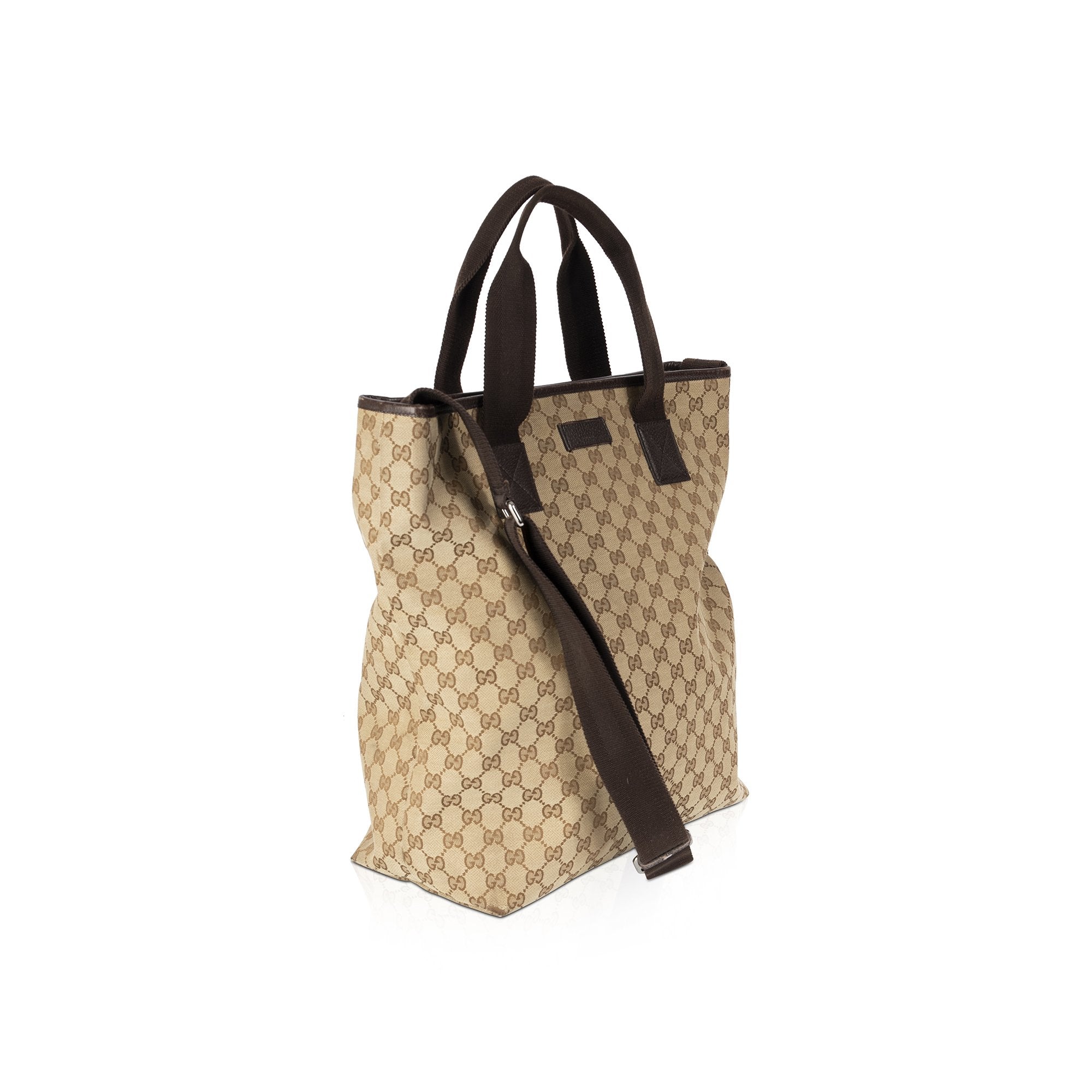 Gucci GG Canvas Convertible Zip Tote – OLIVER'S
