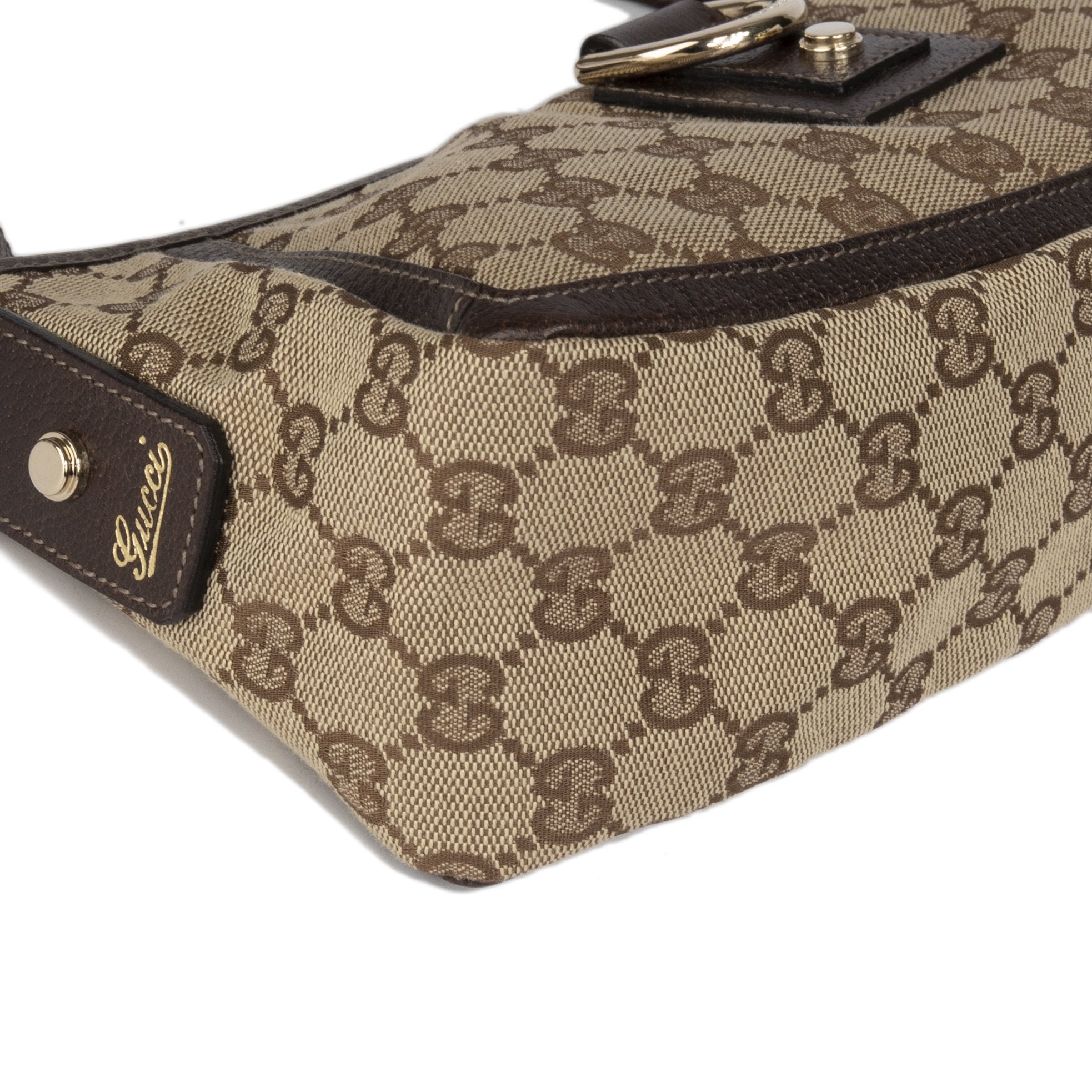 Gucci GG Canvas D Ring Abbey Pochette
