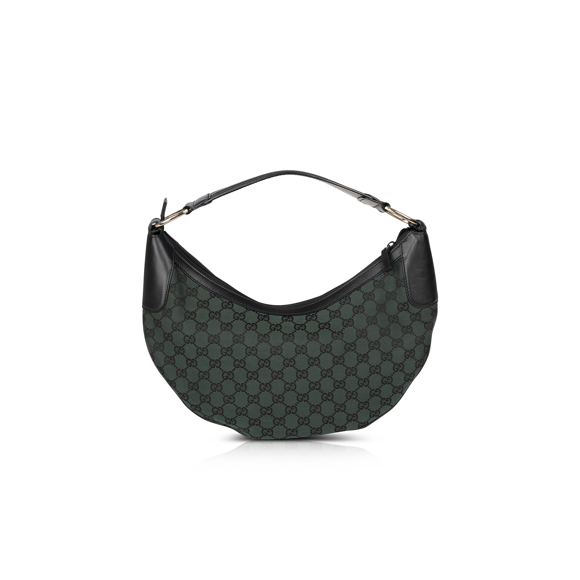Gucci GG Canvas Half Moon Hobo