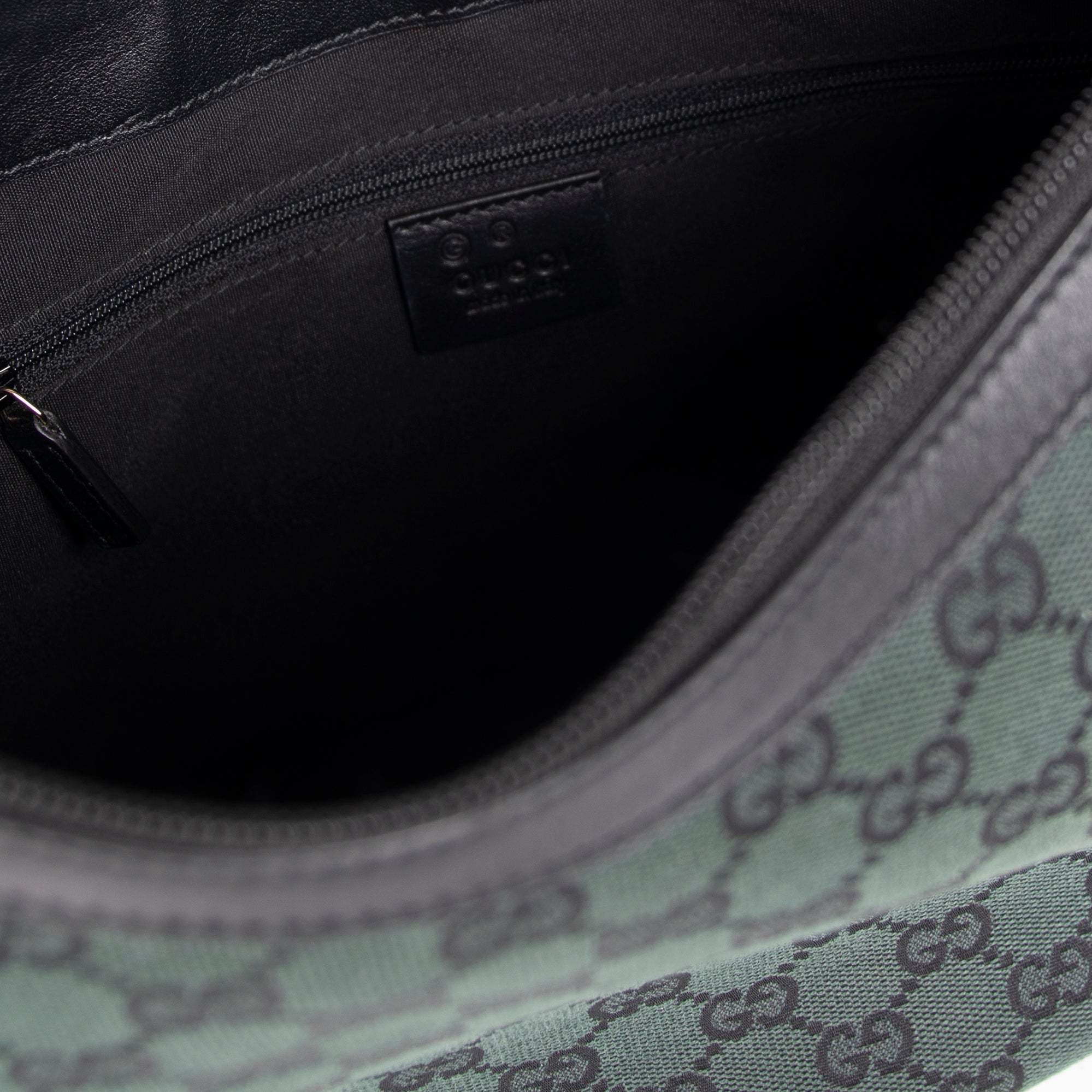 Gucci GG Canvas Half Moon Hobo