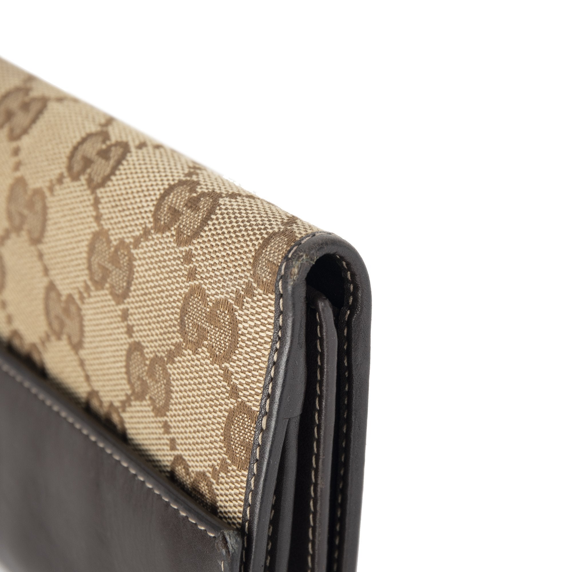 Gucci GG Canvas Heart Continental Wallet