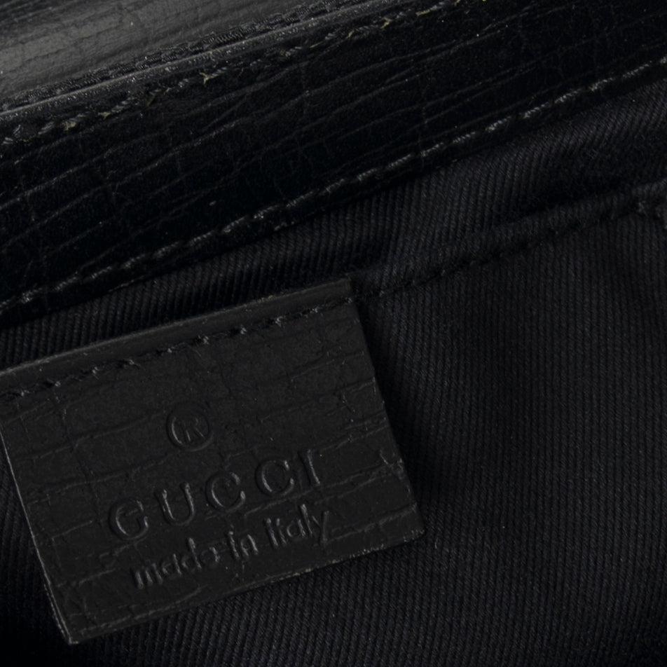 Gucci GG Canvas Horsebit Chain Clutch