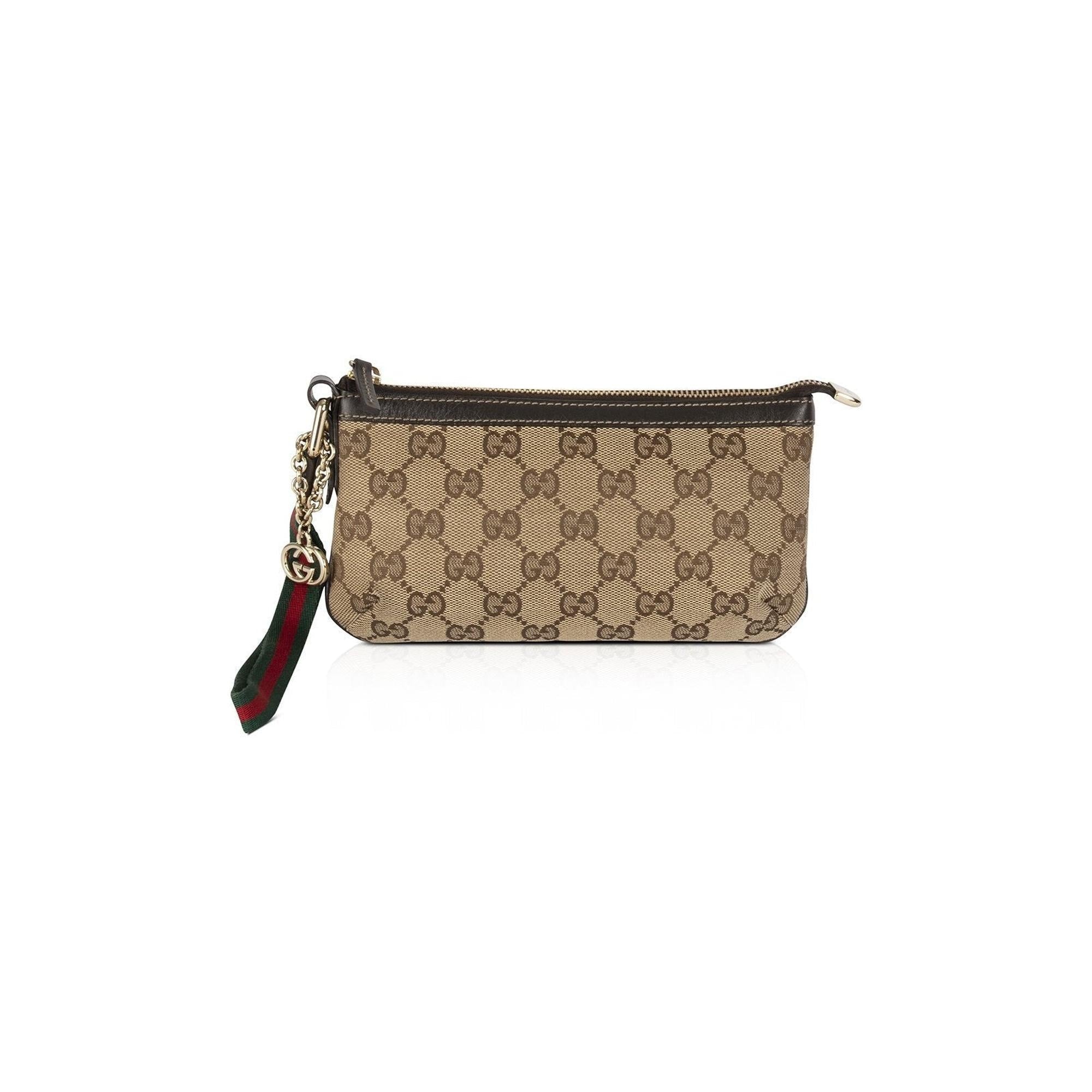 Gucci GG Canvas Jolicoeur Wristlet