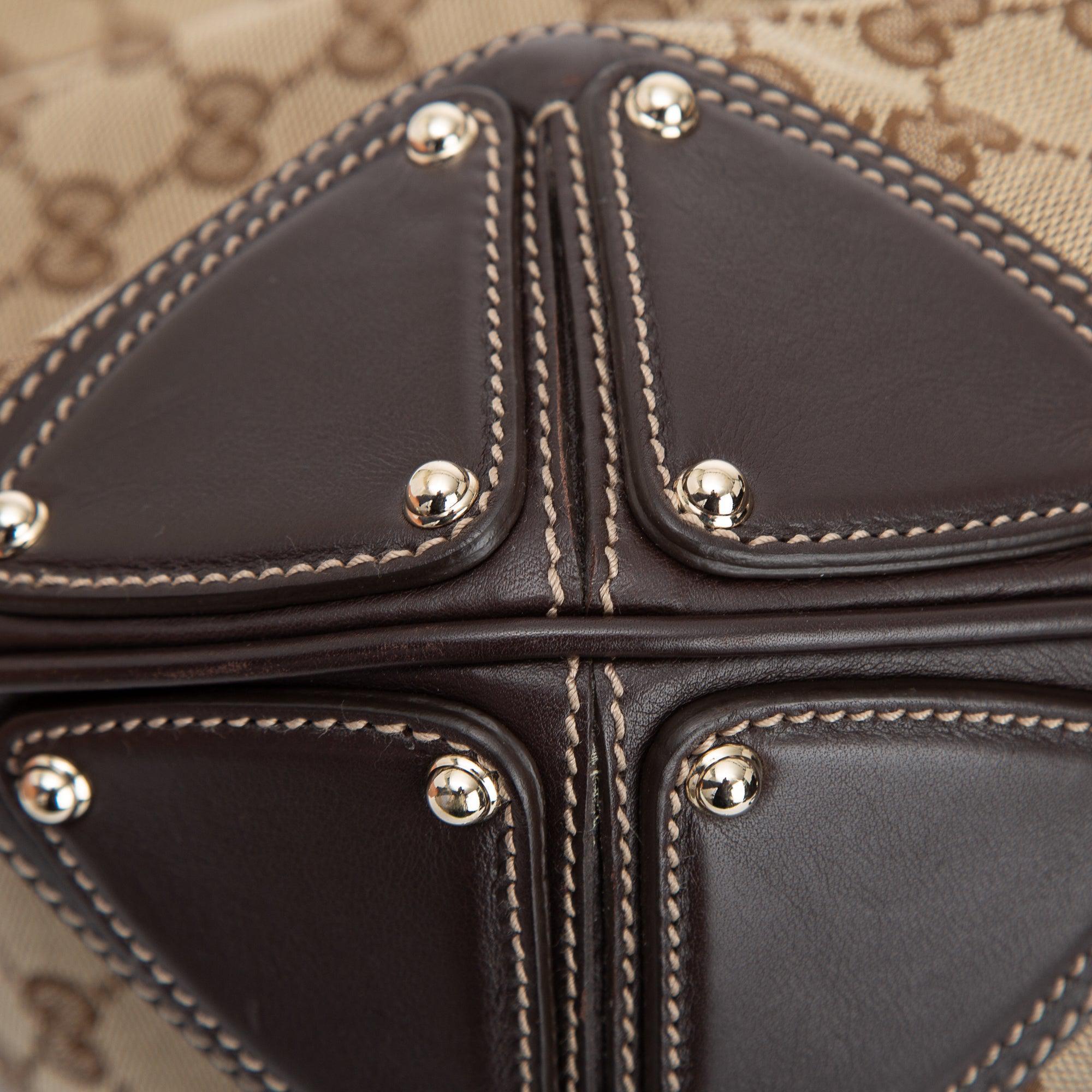 Gucci GG Canvas Large Indy Hobo w/ Strap