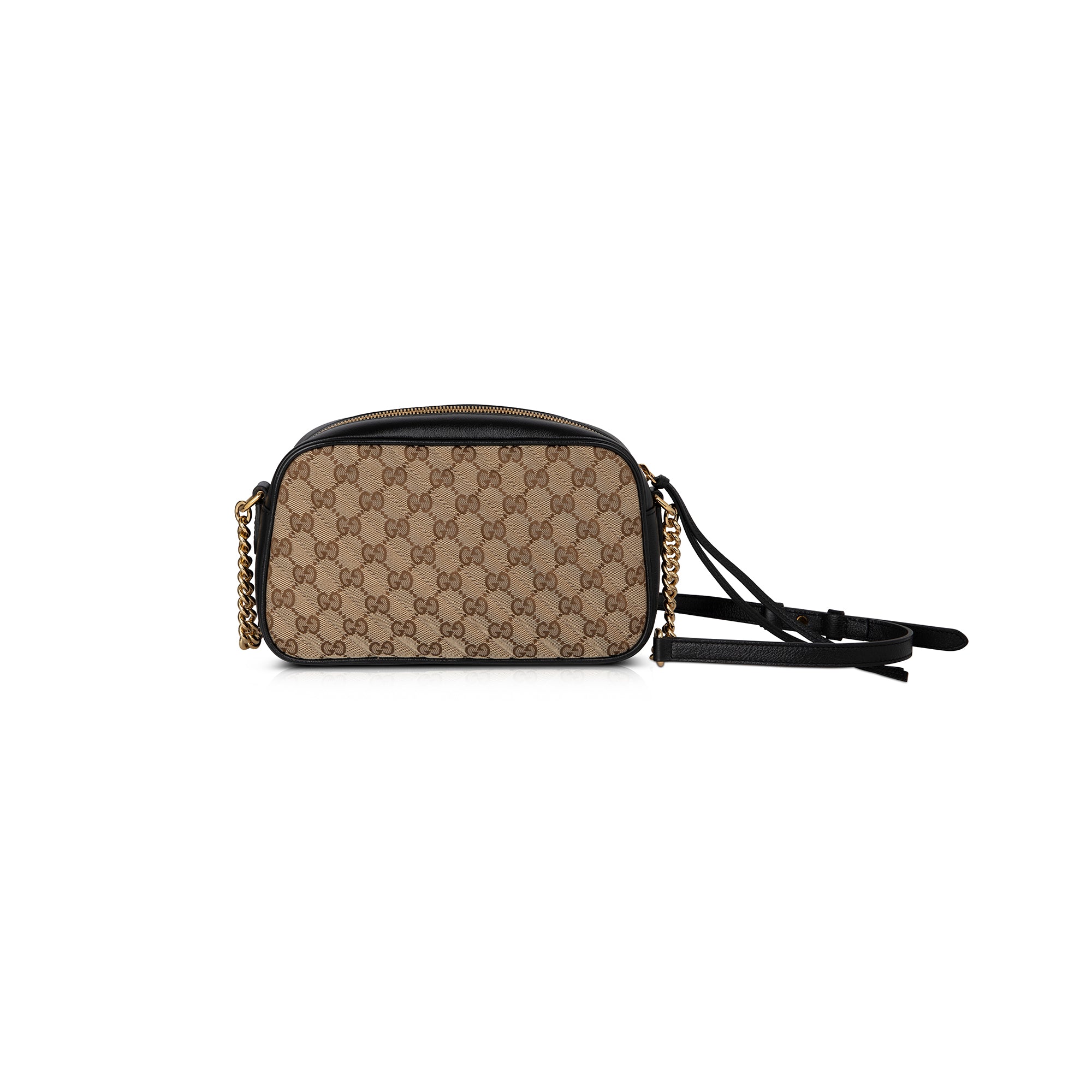 Gucci GG Canvas Marmont Small Shoulder Bag w/ Box