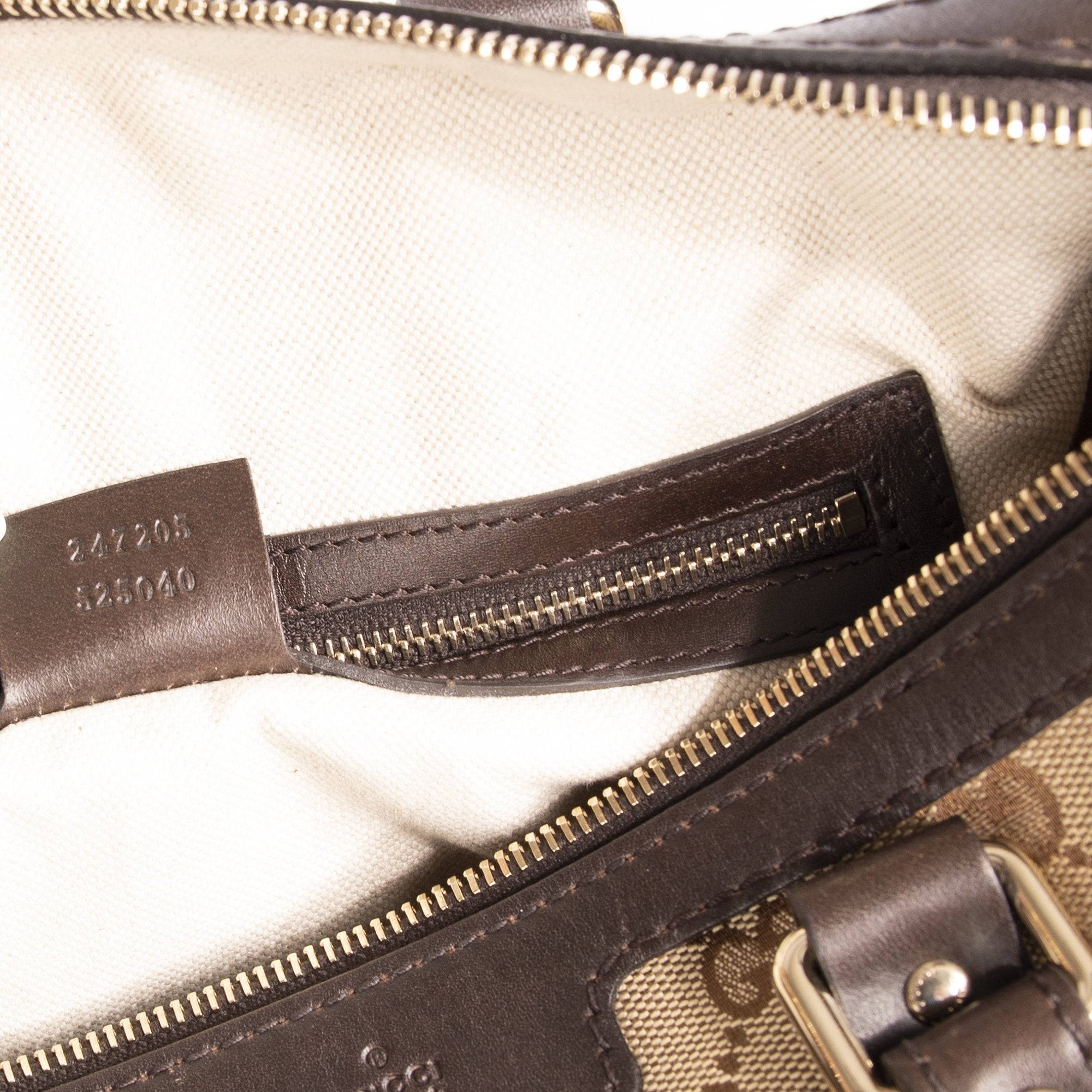 Gucci GG Canvas Medium Boston Bag w/ Strap