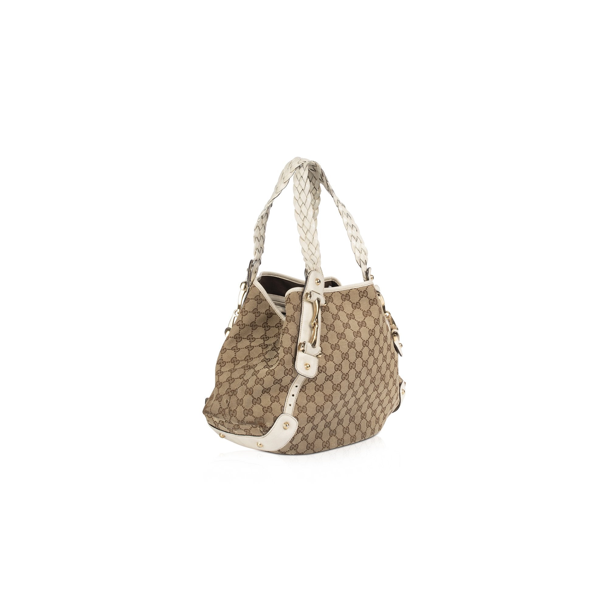 Gucci GG Canvas Medium Pelham Tote