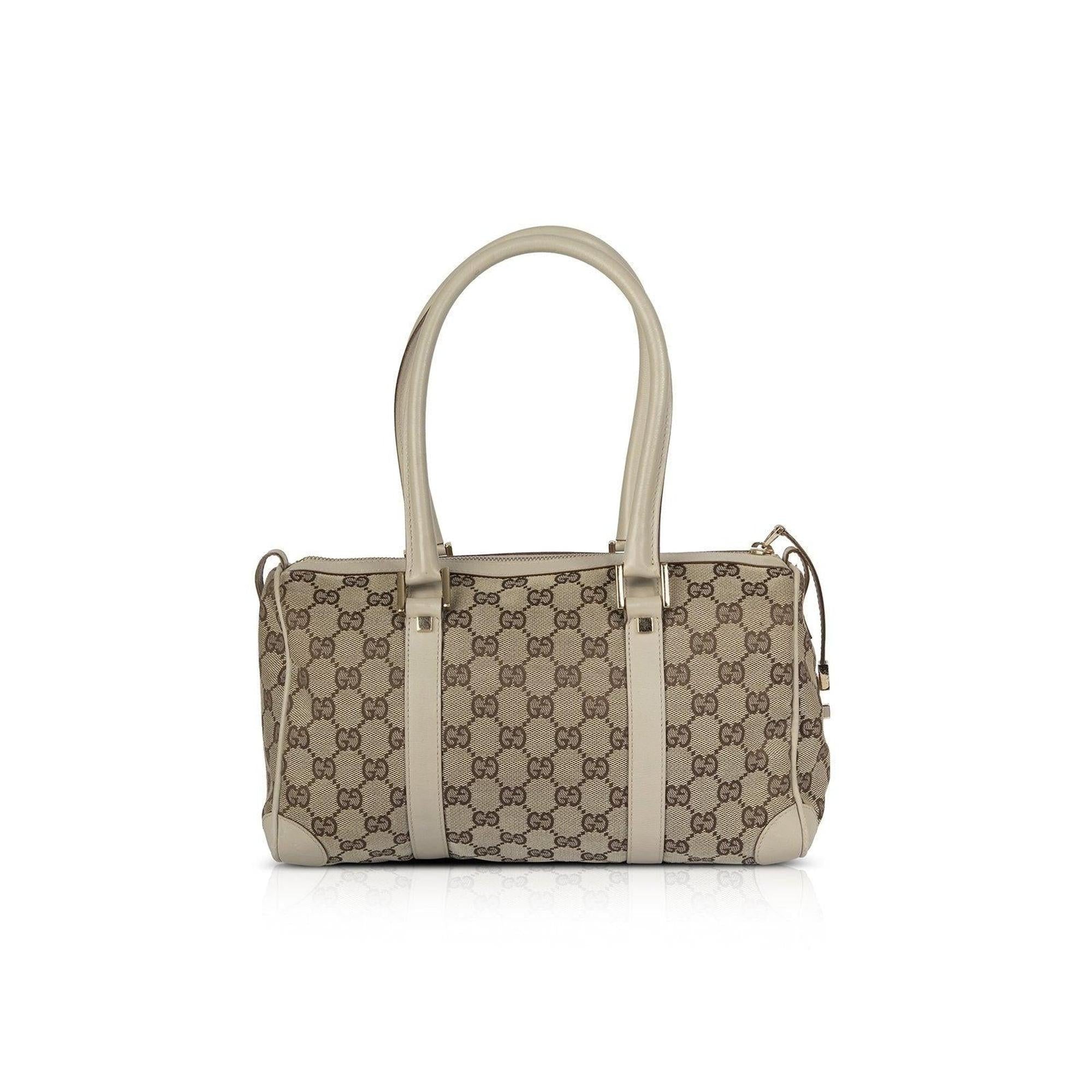 Gucci GG Canvas Mini Boston Bag