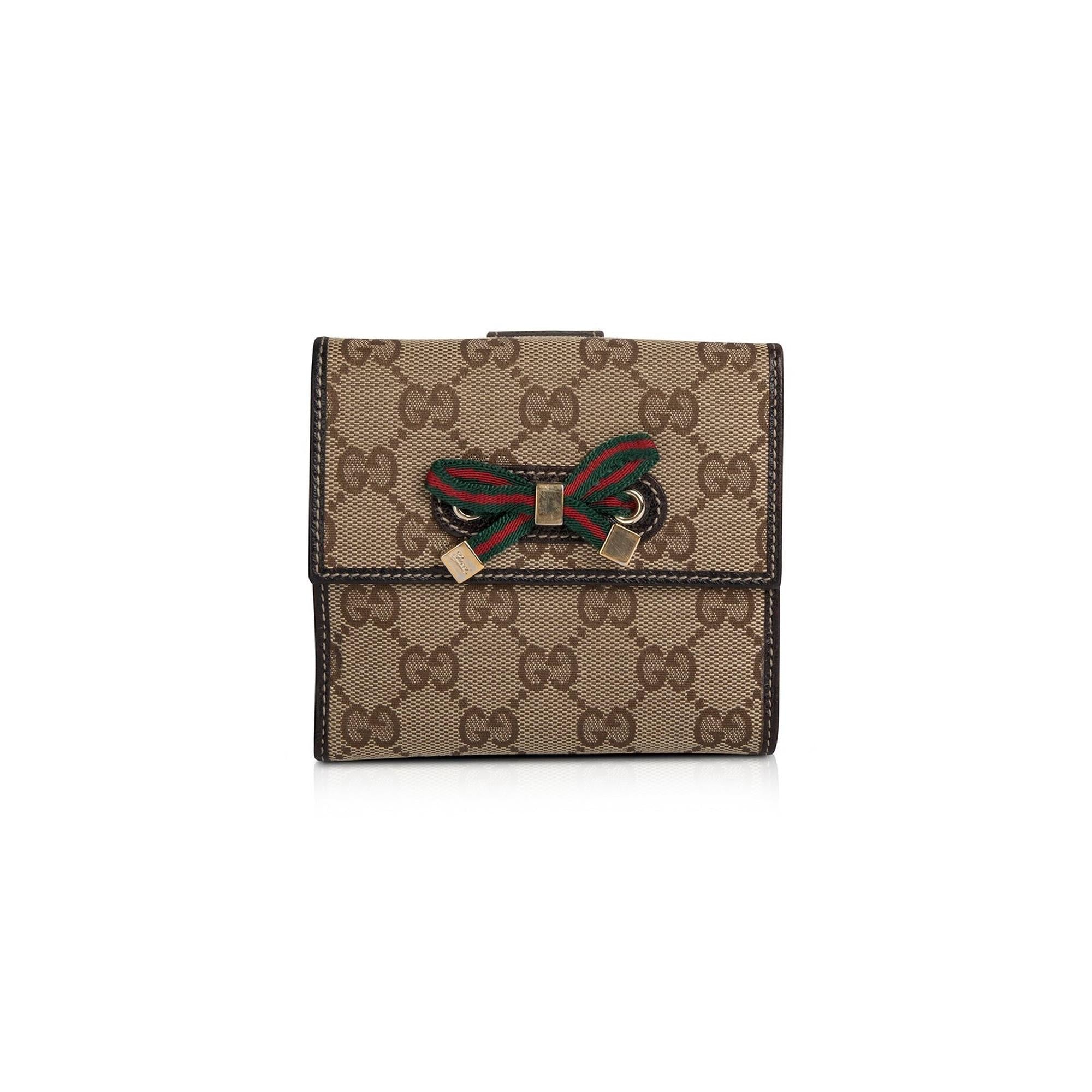 Gucci GG Canvas Princy Compact Wallet