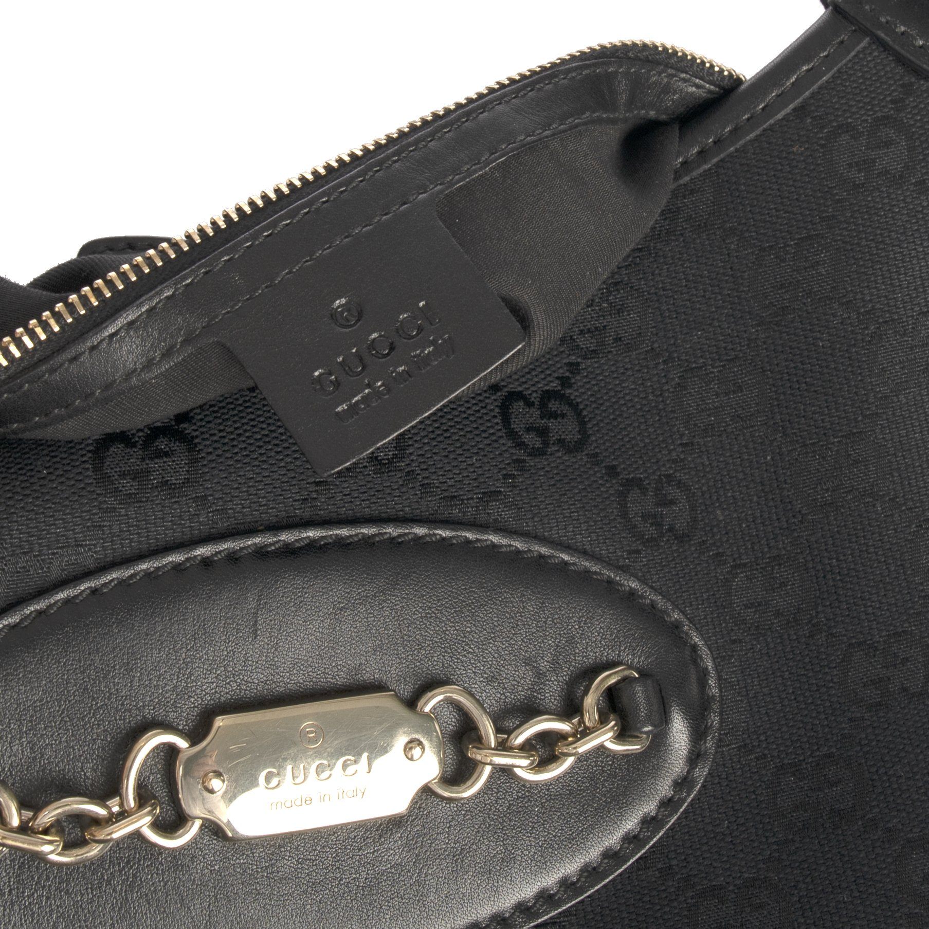 Gucci GG Canvas Punch Hobo