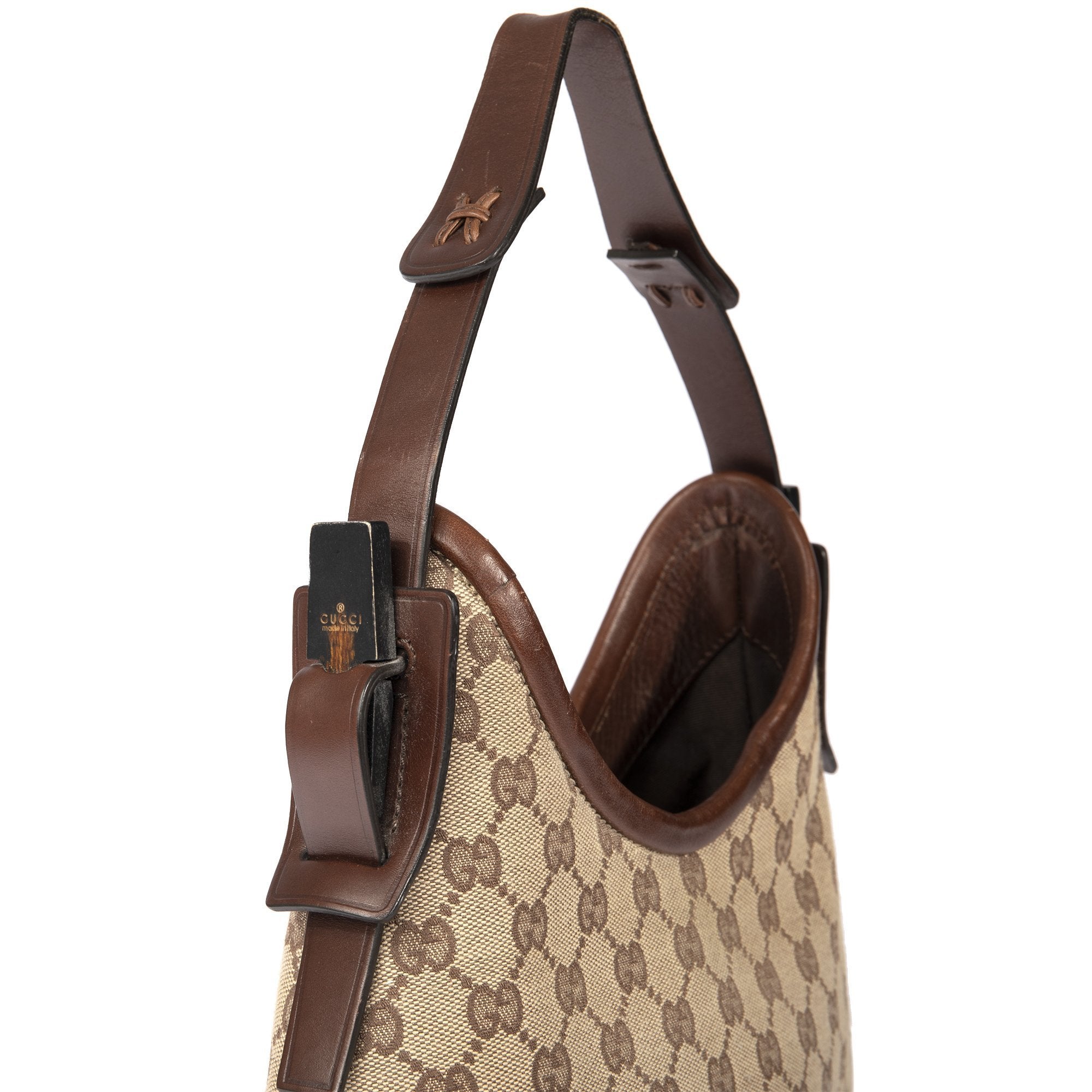 バッグ Gucci Vintage GG Canvas Shoulder Bag Gucci GG Canvas Shoulder Bag – OLIVER'S