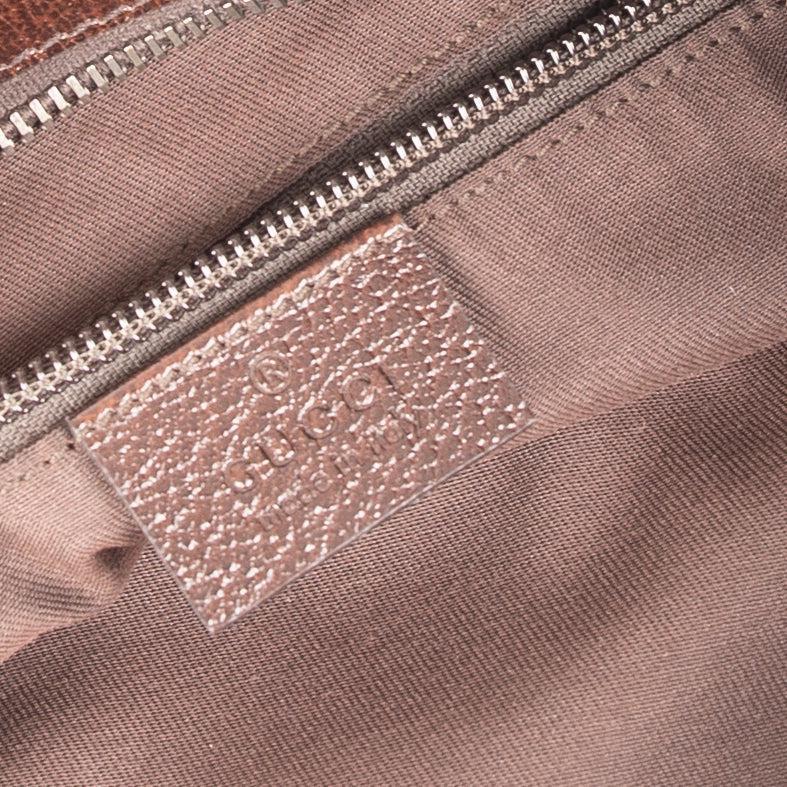 Gucci GG Canvas Web Double Pocket Messenger Bag