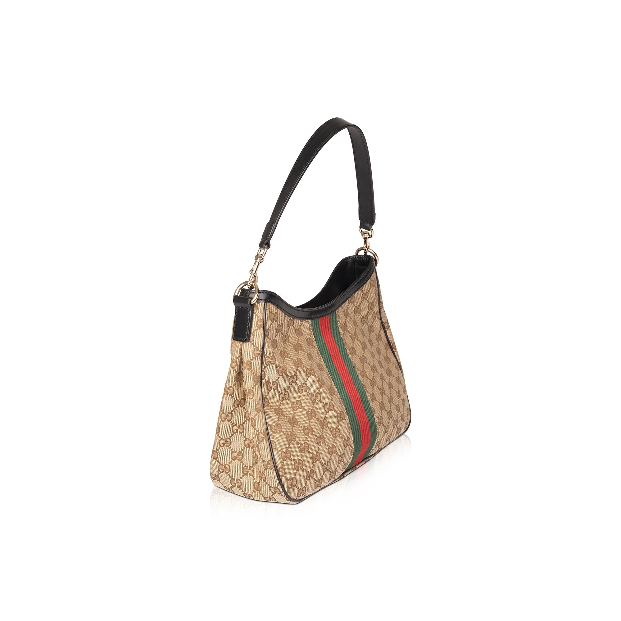 Gucci GG Canvas Web Shoulder Bag
