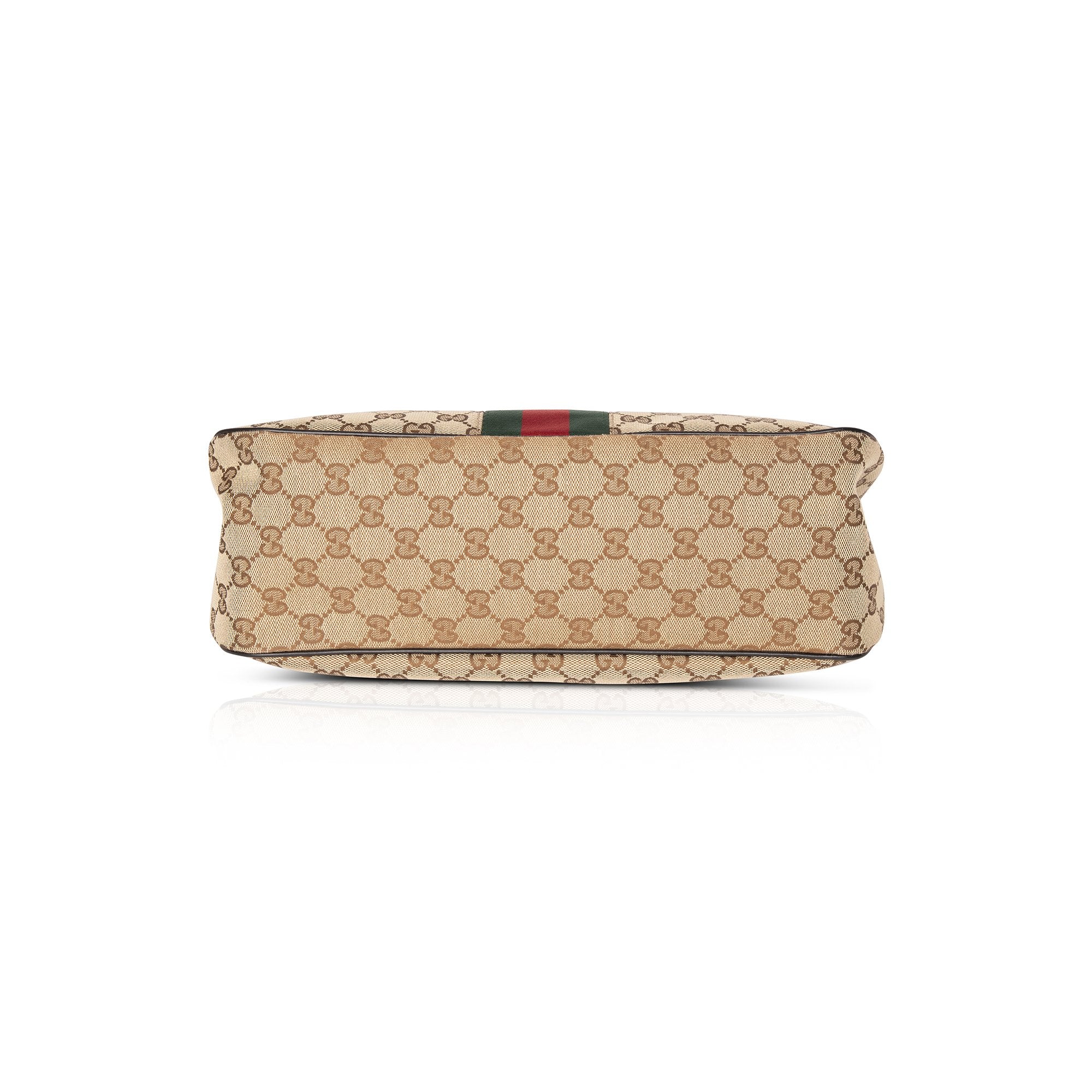 Gucci GG Canvas Web Shoulder Bag