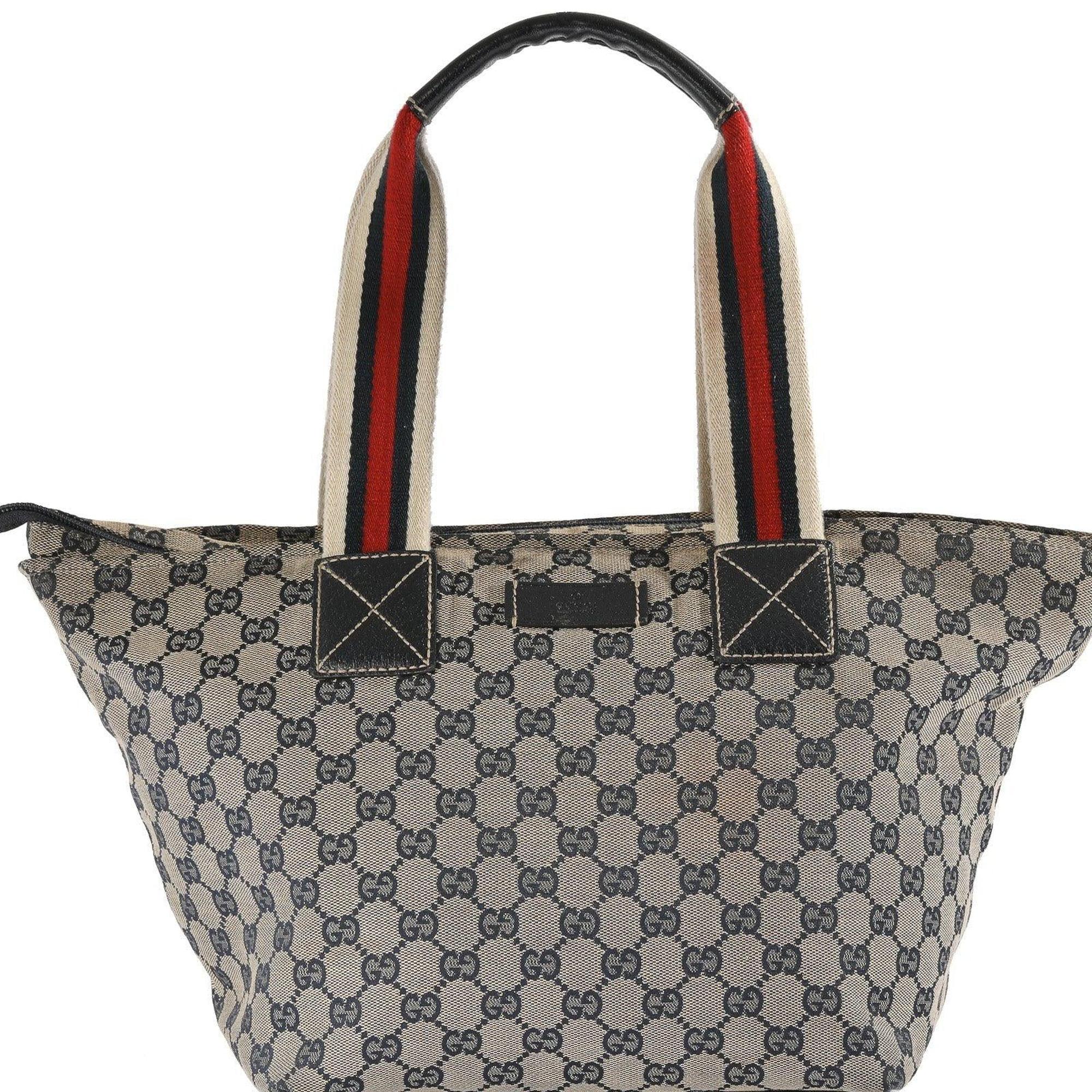 Gucci GG Canvas Web Tote