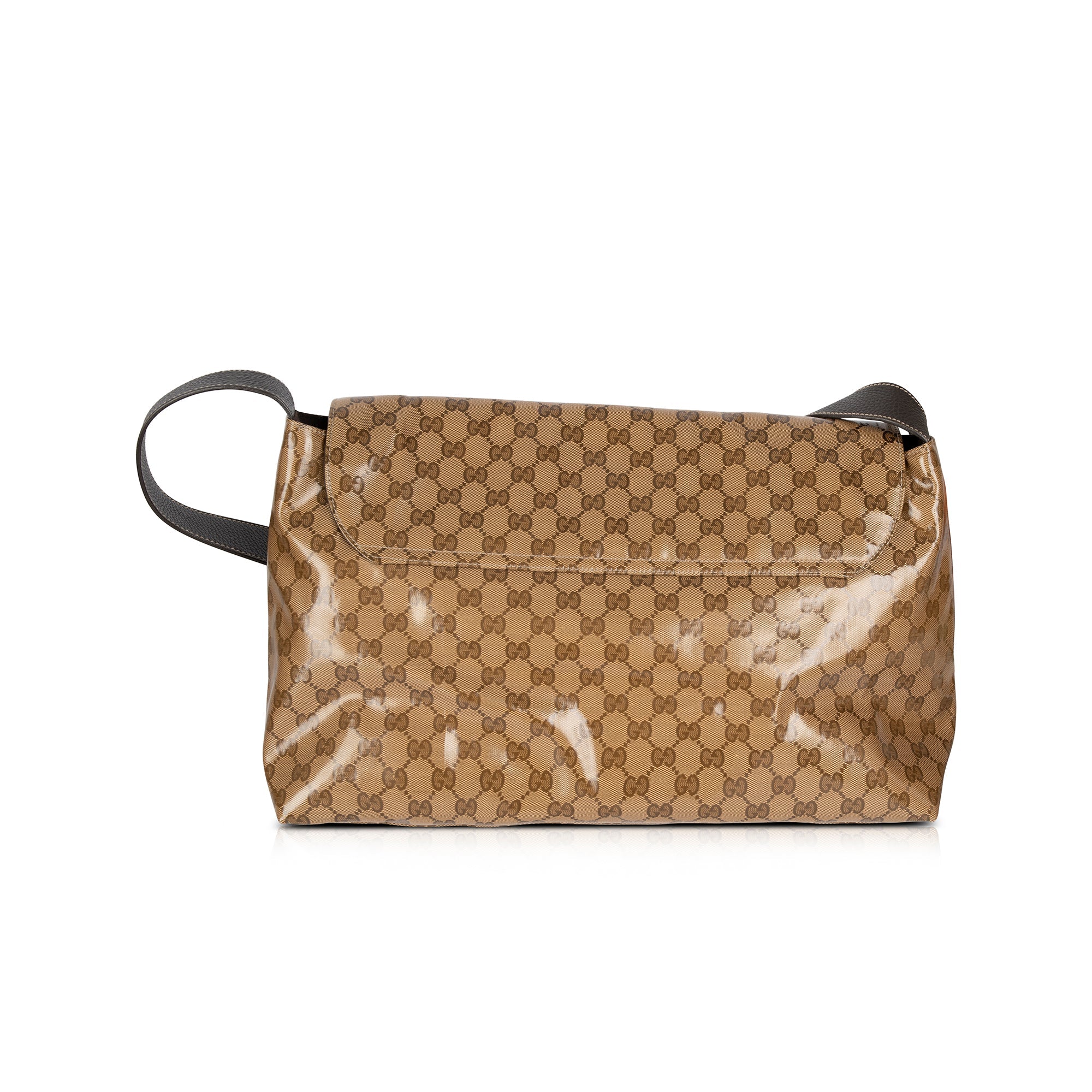 Gucci GG Crystal Large Flap Messenger Bag