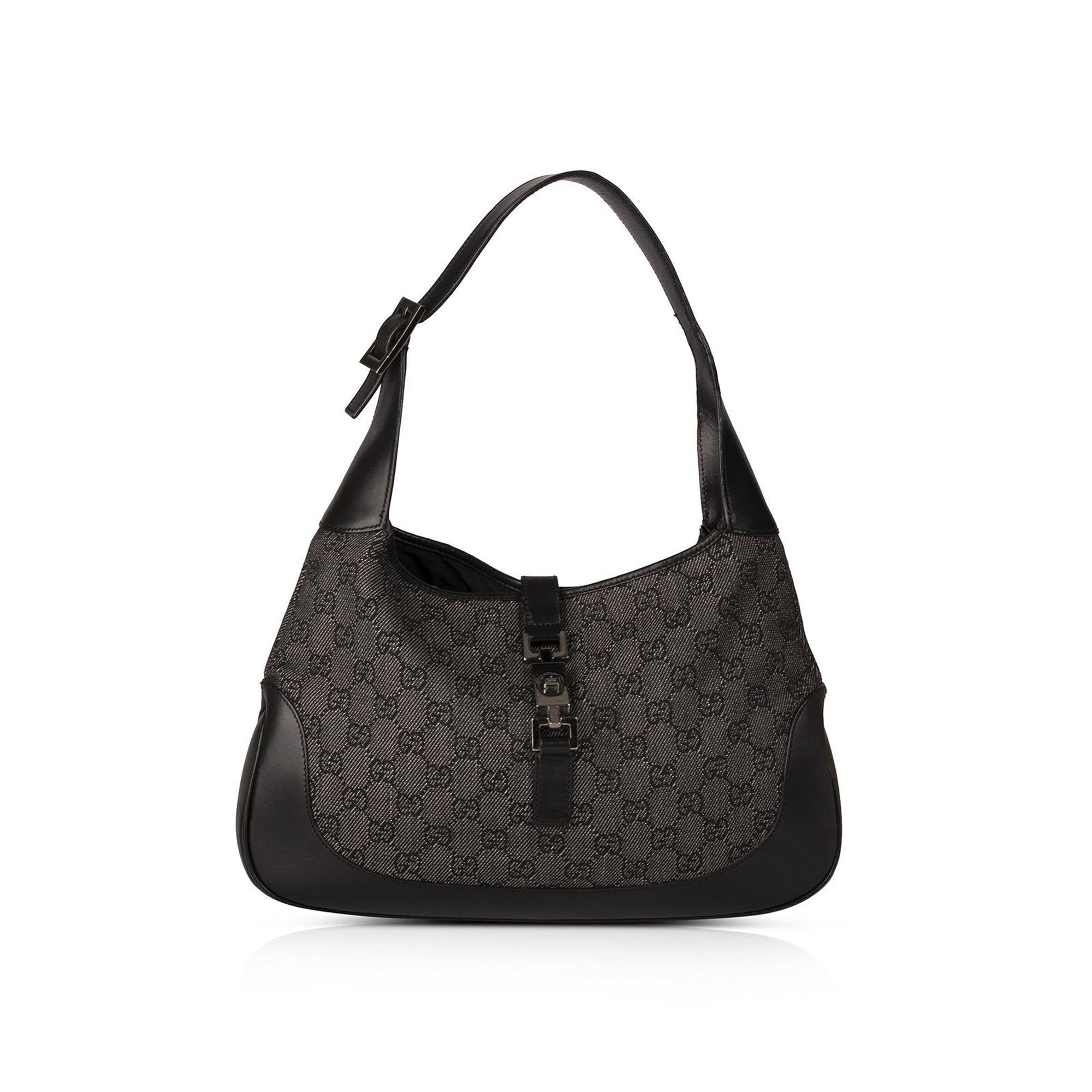 Gucci GG Denim Small Jackie O Bag